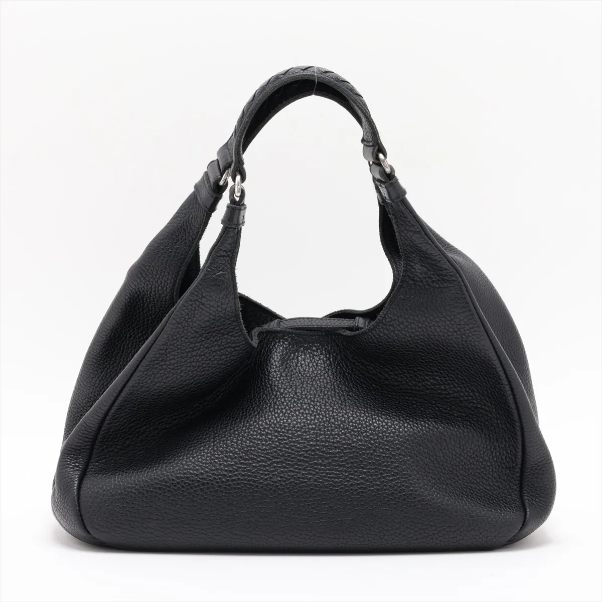 Campana 125787 Leather Shoulder Bag, Black