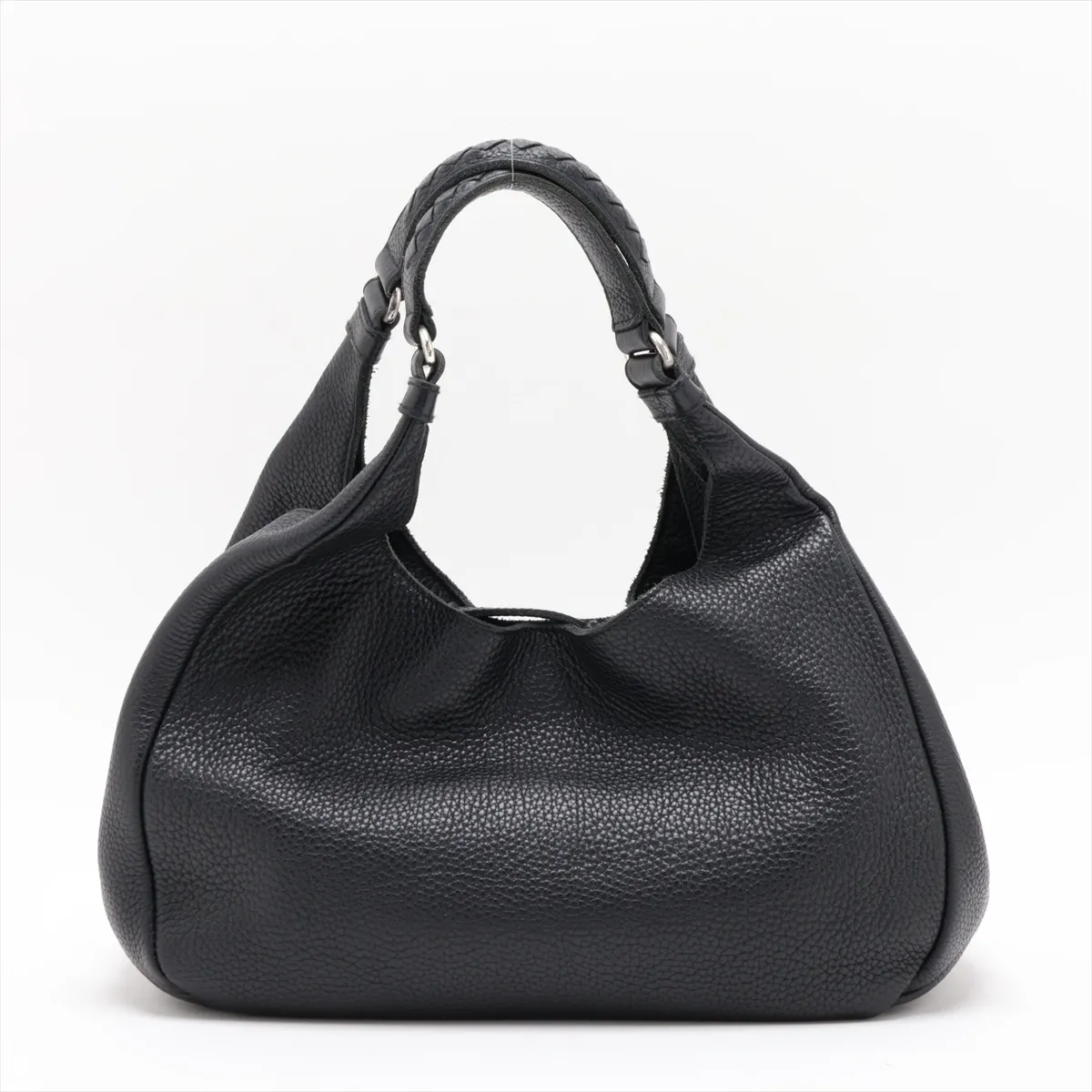 Campana 125787 Leather Shoulder Bag, Black — view 2