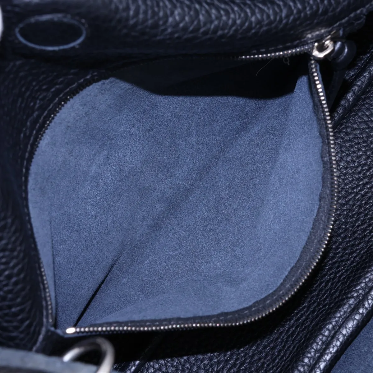 Campana 125787 Leather Shoulder Bag, Black — view 8