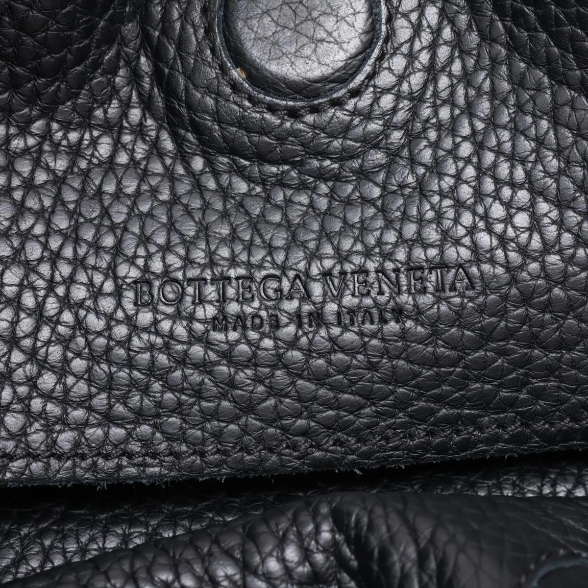 Campana 125787 Leather Shoulder Bag, Black — view 9
