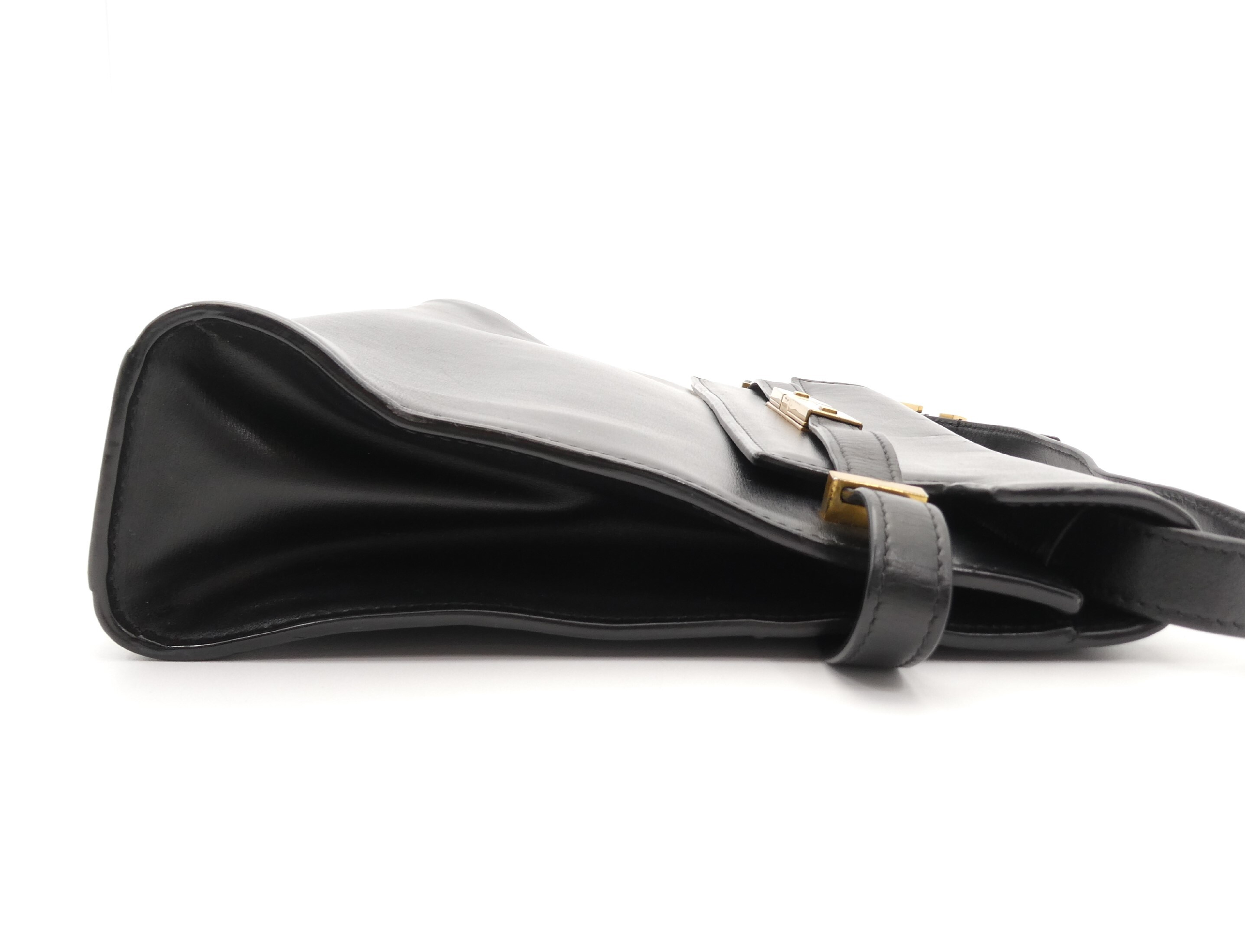 Manhattan Leather Shoulder Bag — view 4