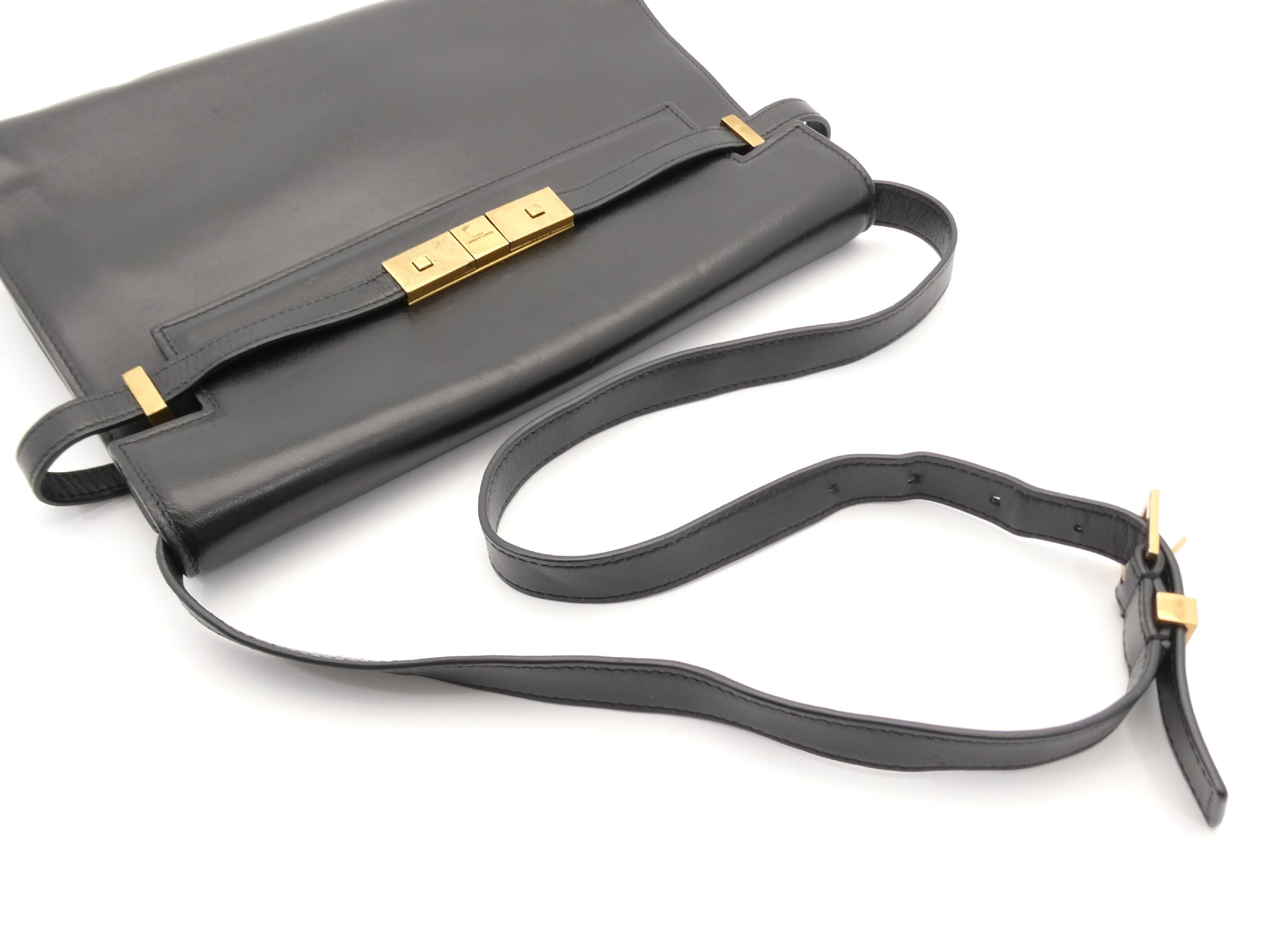 Manhattan Leather Shoulder Bag — view 6