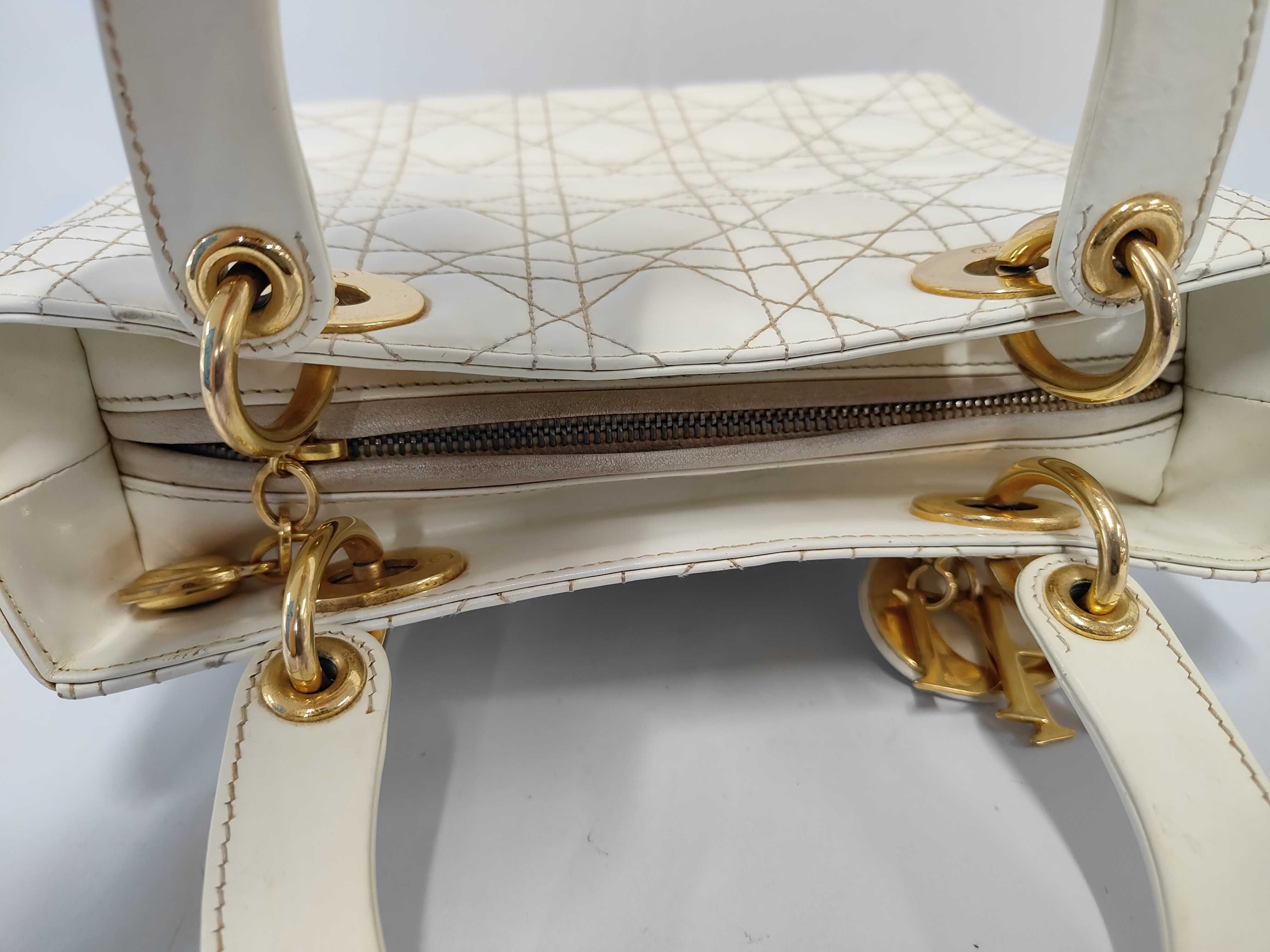 Lady Dior Cannage Handbag — view 8