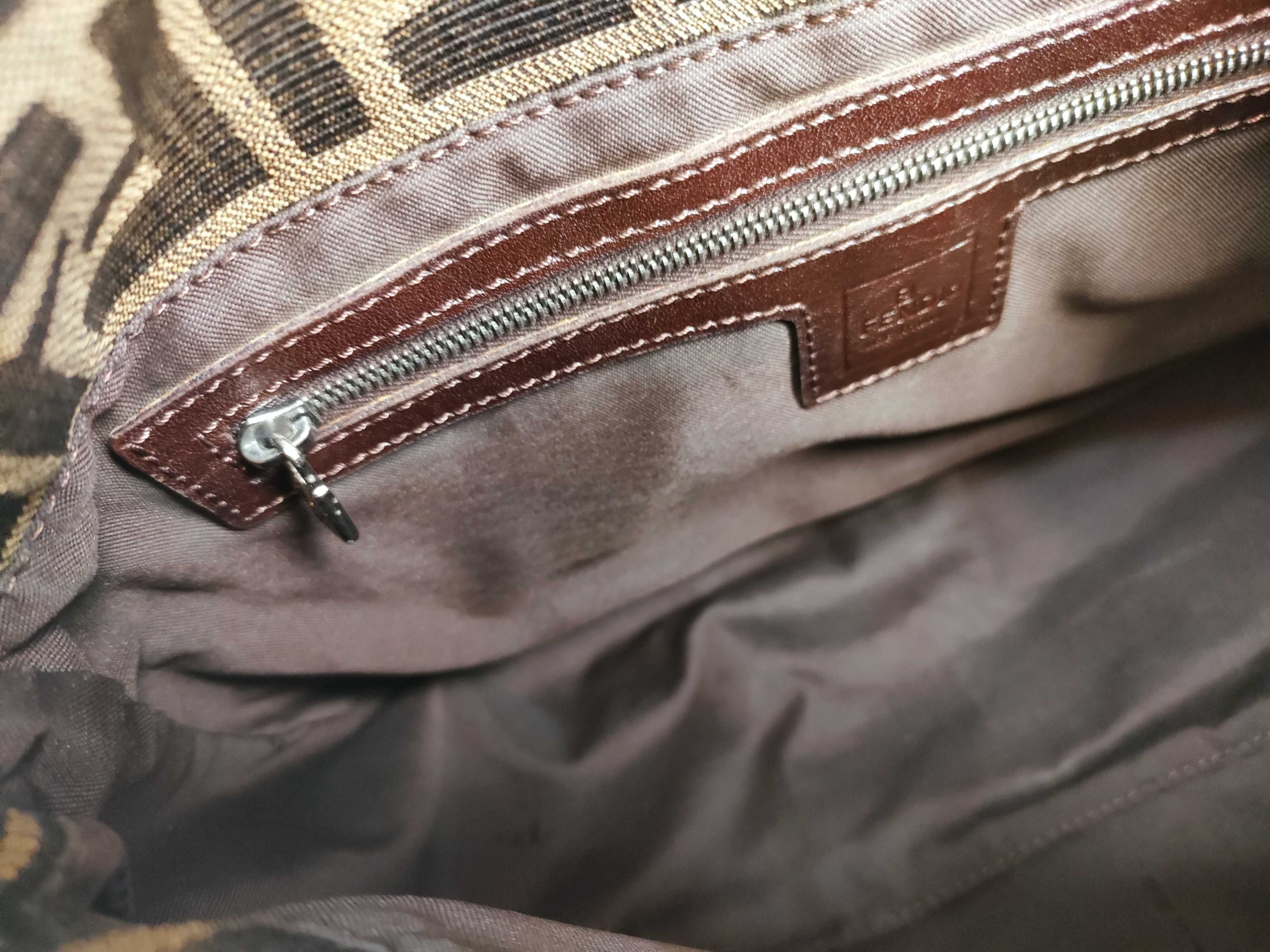 Zucca pattern Fendi shoulder bag — view 13