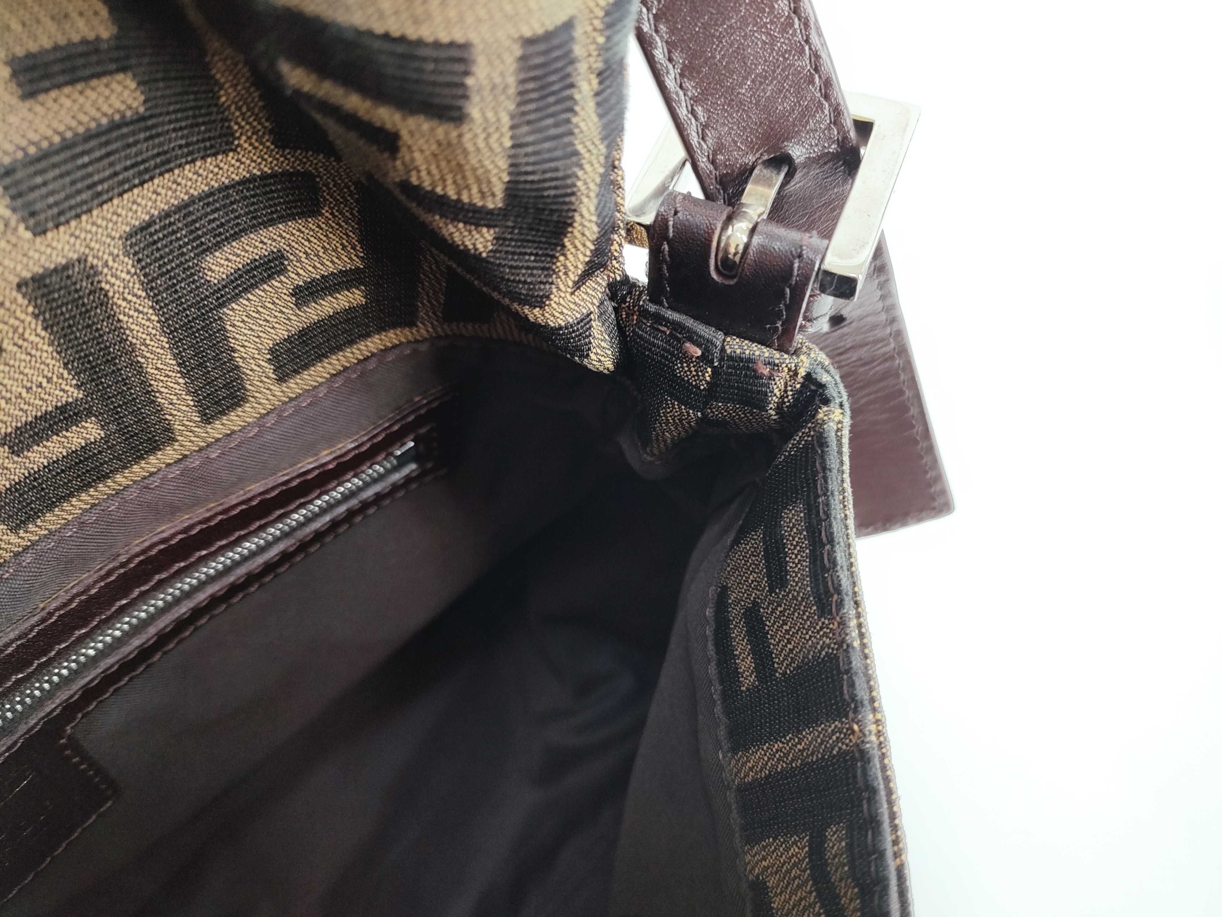 Zucca pattern Fendi shoulder bag — view 14