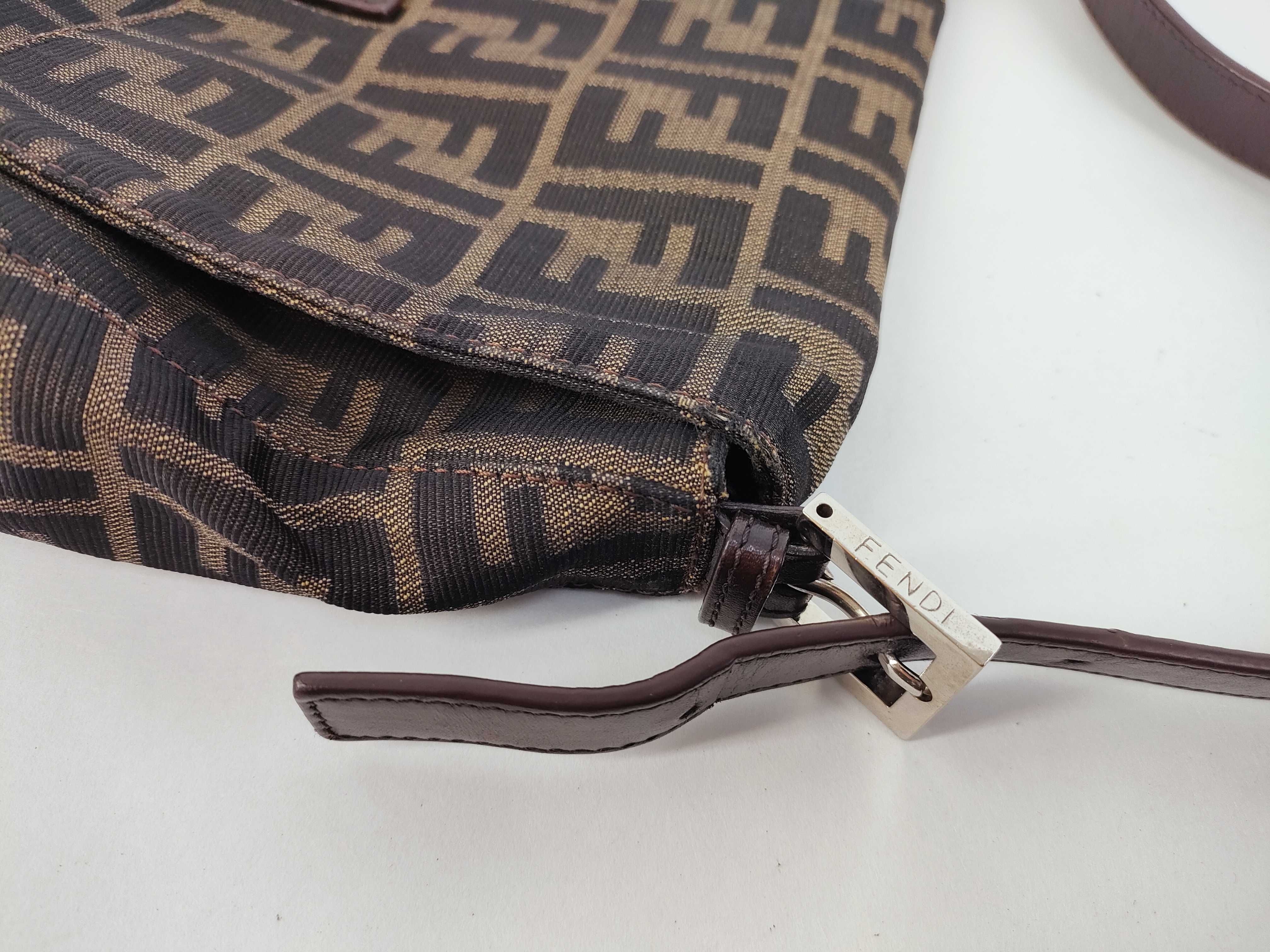 Zucca pattern Fendi shoulder bag — view 5
