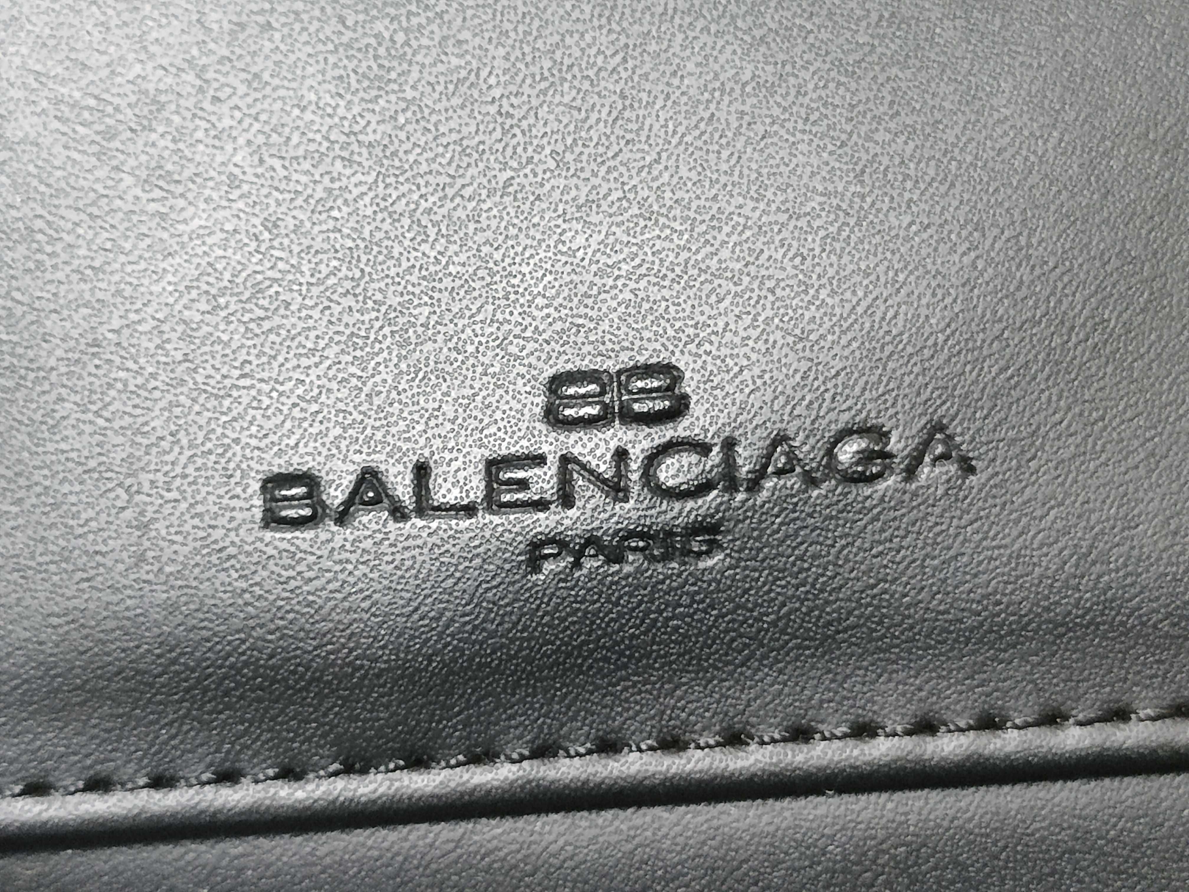 BALENCI AGA Wallet BB Monogram Black Wallet — view 12
