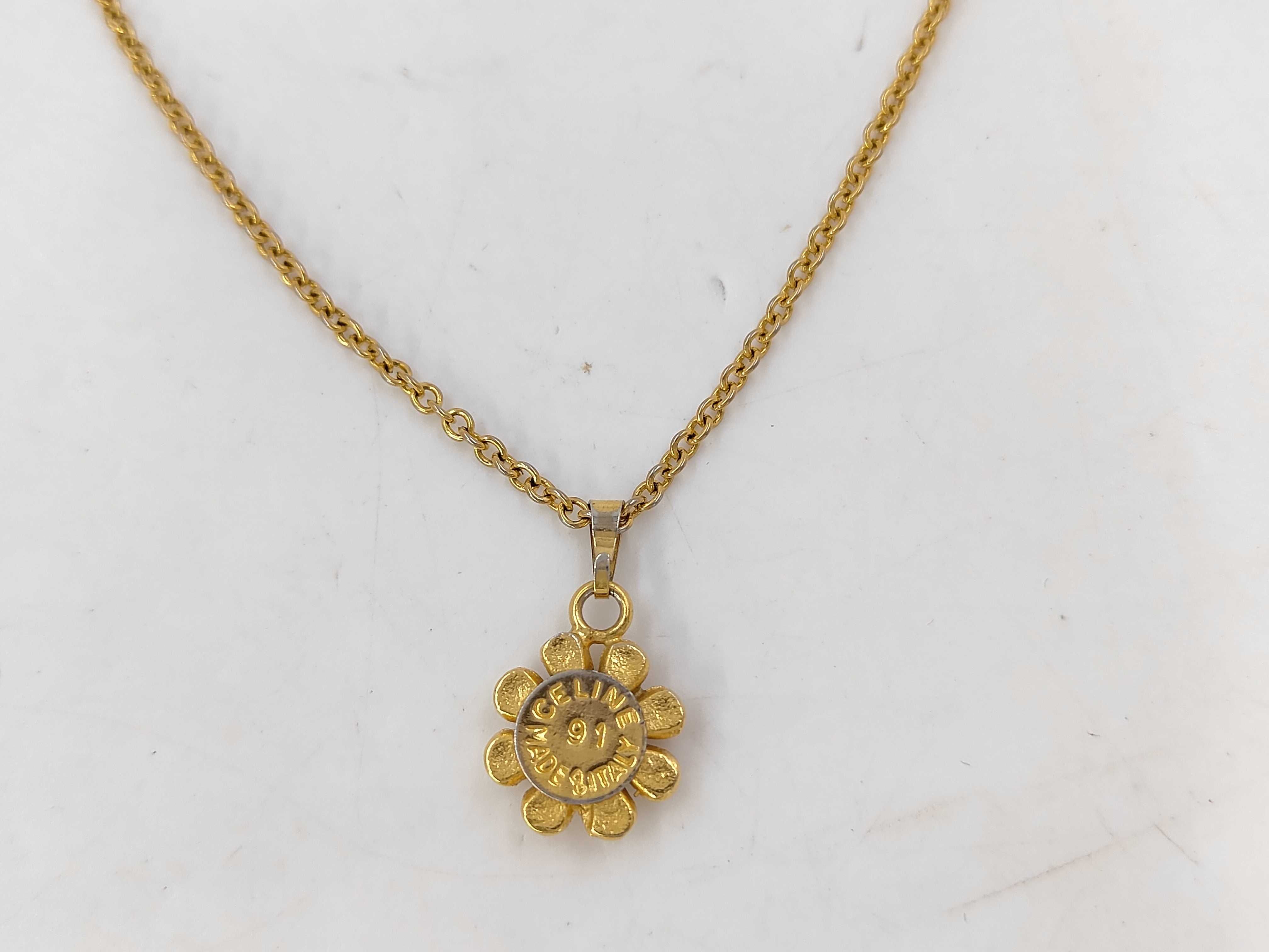 Gold Macadam Necklace — view 2