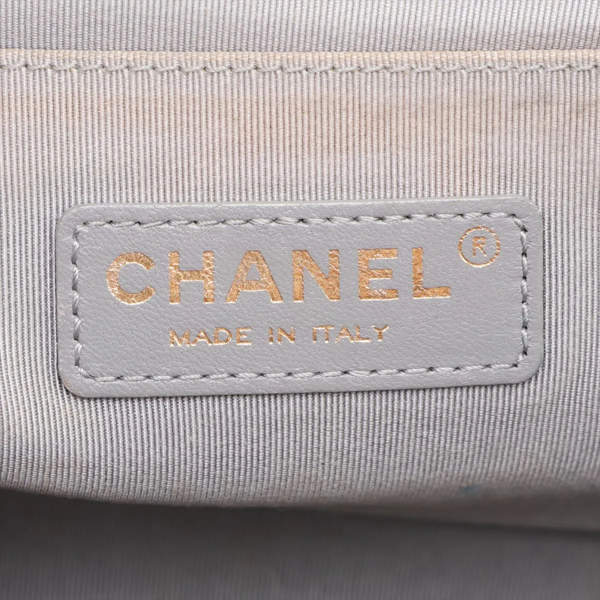 Boy Chanel 25 Lambskin Chain Shoulder Bag, Brown with Gold Hardware, 20619021, Serial Number in the 20s, A67086 — view 8
