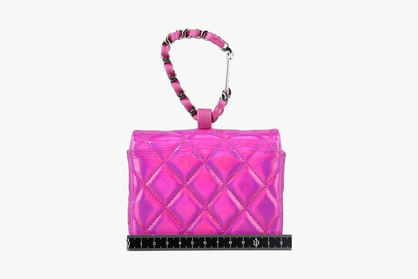 Matelassé Coco Mark Year Gift Patent Rose Red — view 2