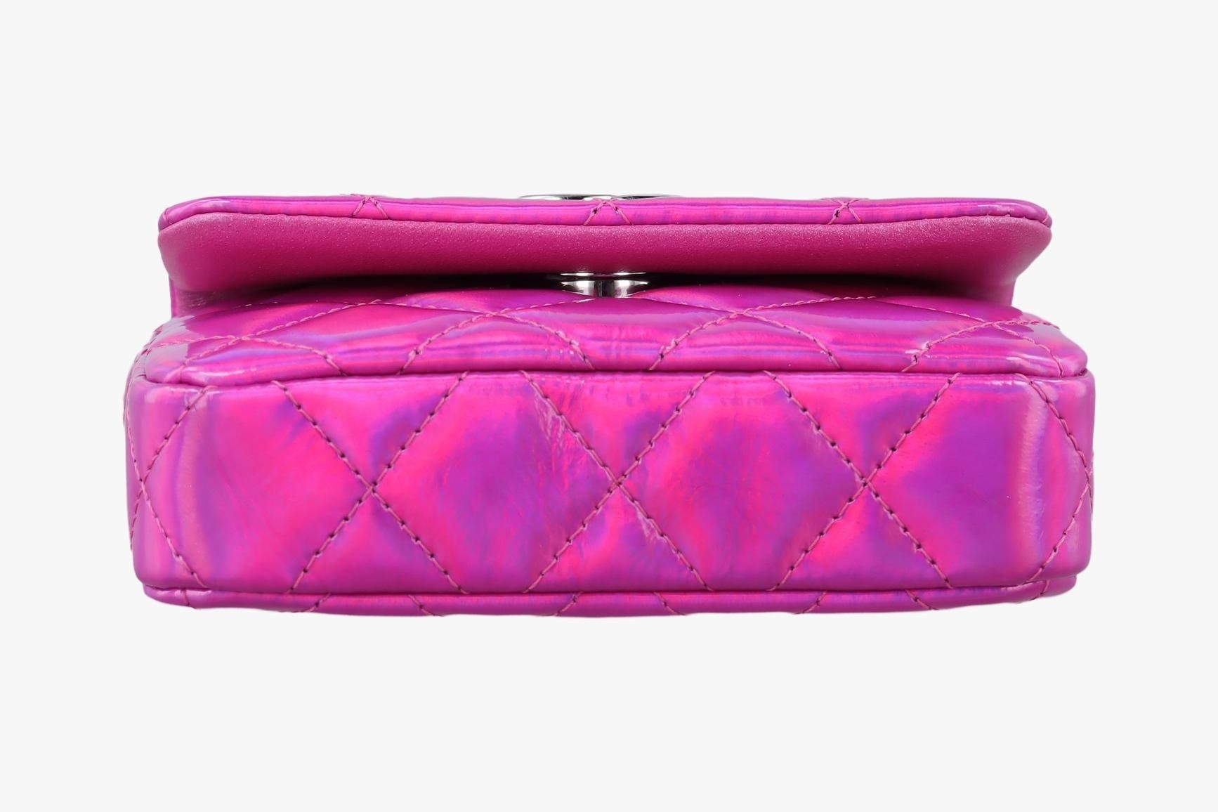Matelassé Coco Mark Year Gift Patent Rose Red — view 3