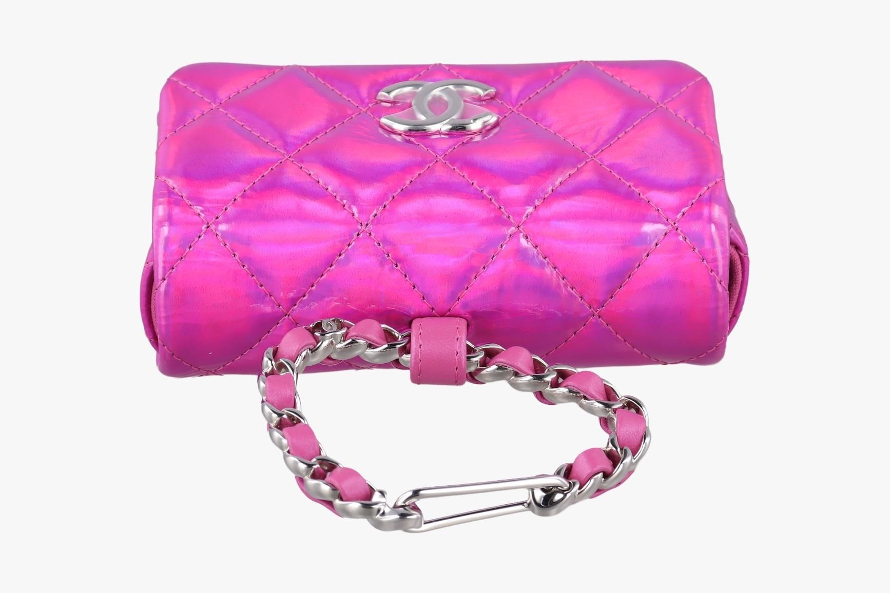 Matelassé Coco Mark Year Gift Patent Rose Red — view 5