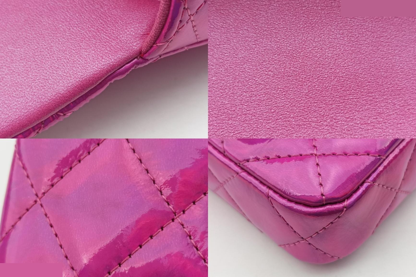 Matelassé Coco Mark Year Gift Patent Rose Red — view 9