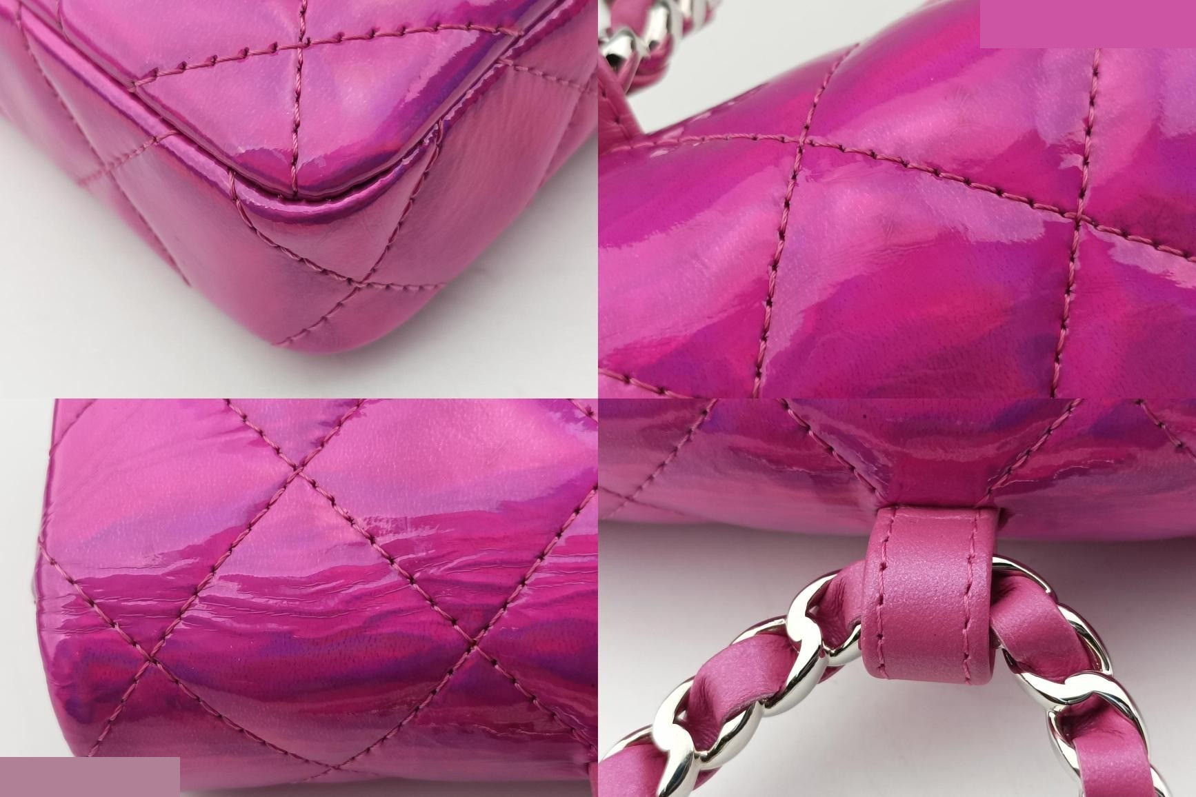 Matelassé Coco Mark Year Gift Patent Rose Red — view 10