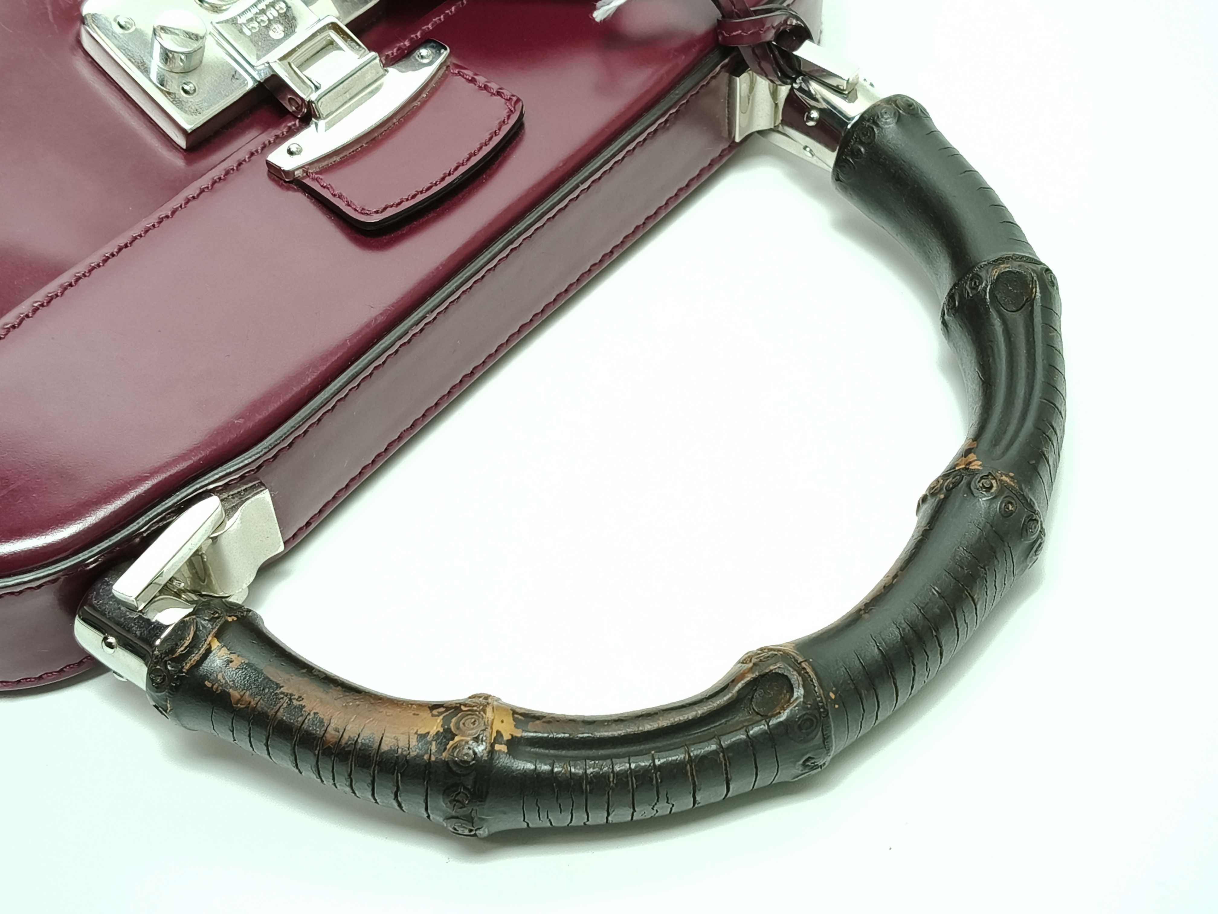 Bamboo Lady Lock Bamboo Top Handle Handbag — view 3