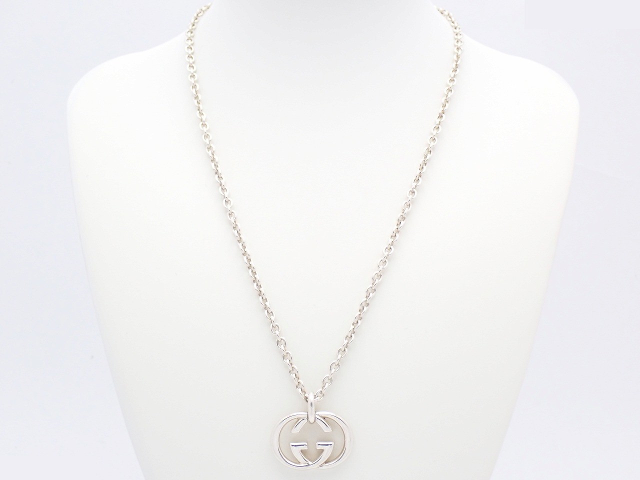 Interlocking G Necklace, 925 sterling silver, 26.2g — view 2
