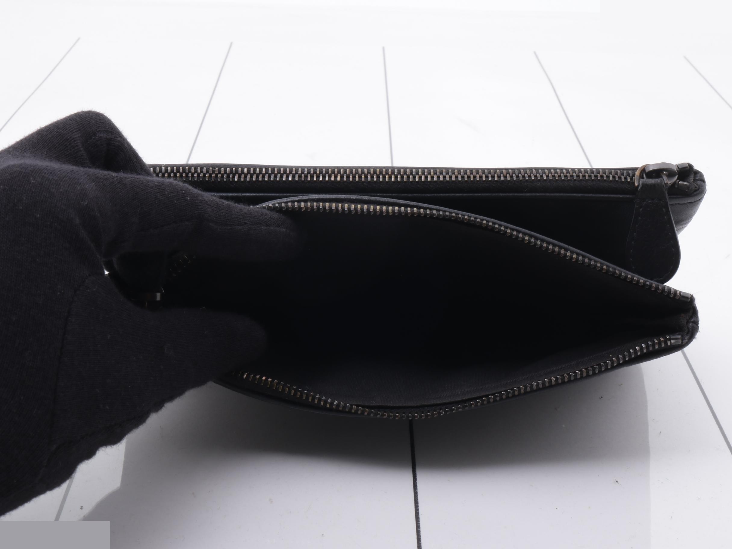 Intrecciato Double Zipper Long Wallet — view 4