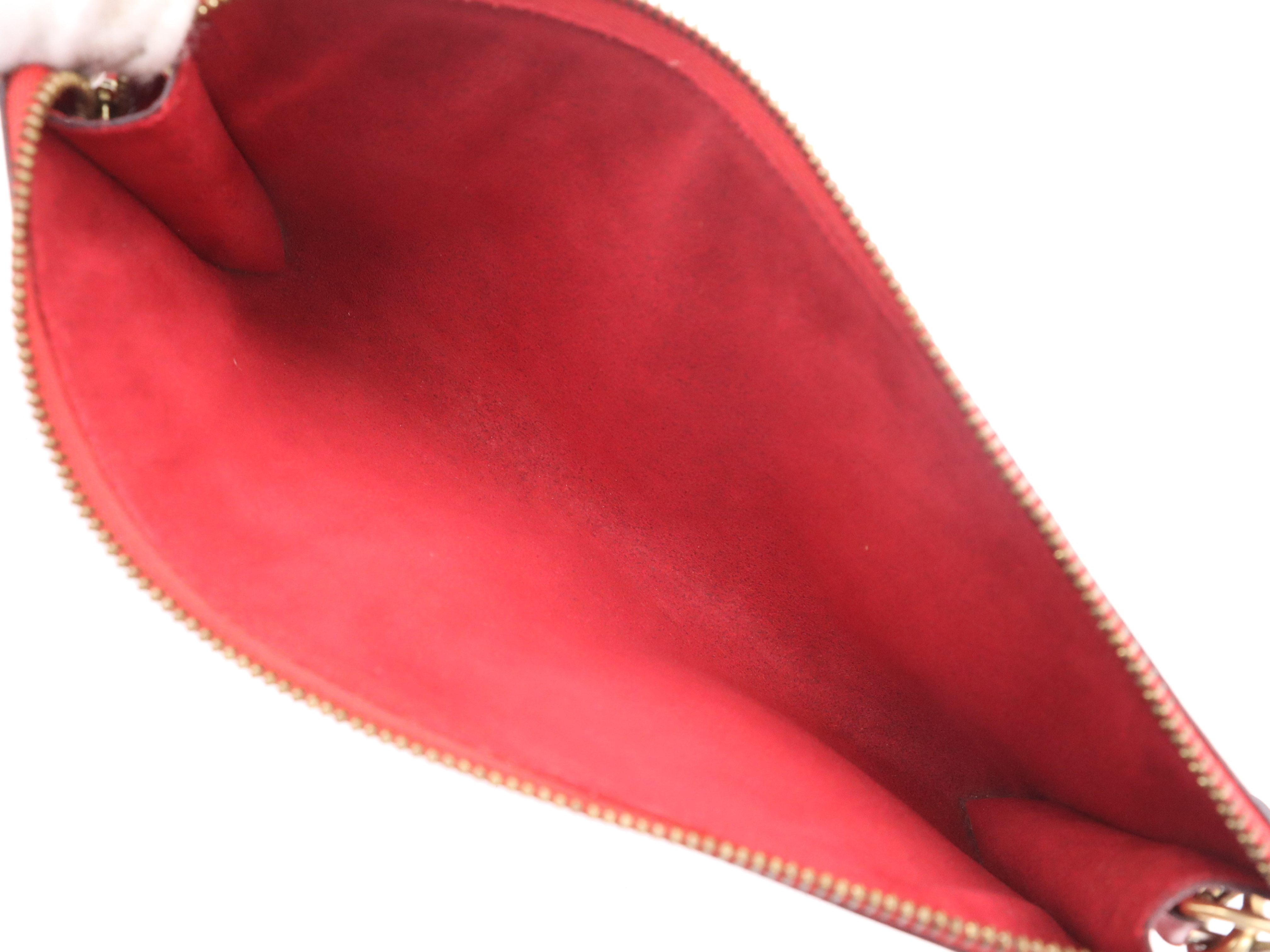 M52947 Epi Pochette Accessoires Castilian Red Pouch — view 11