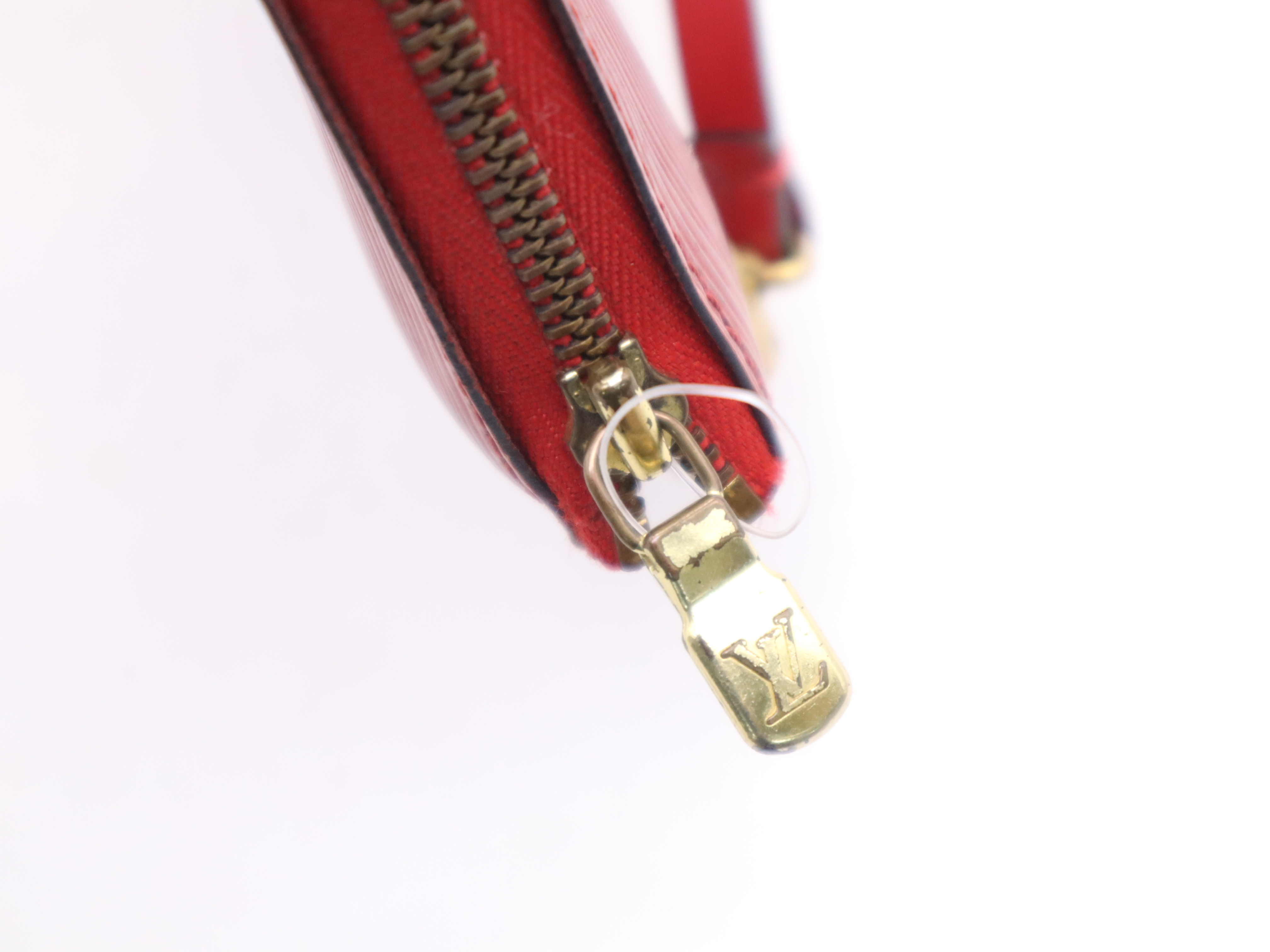 M52947 Epi Pochette Accessoires Castilian Red Pouch — view 9