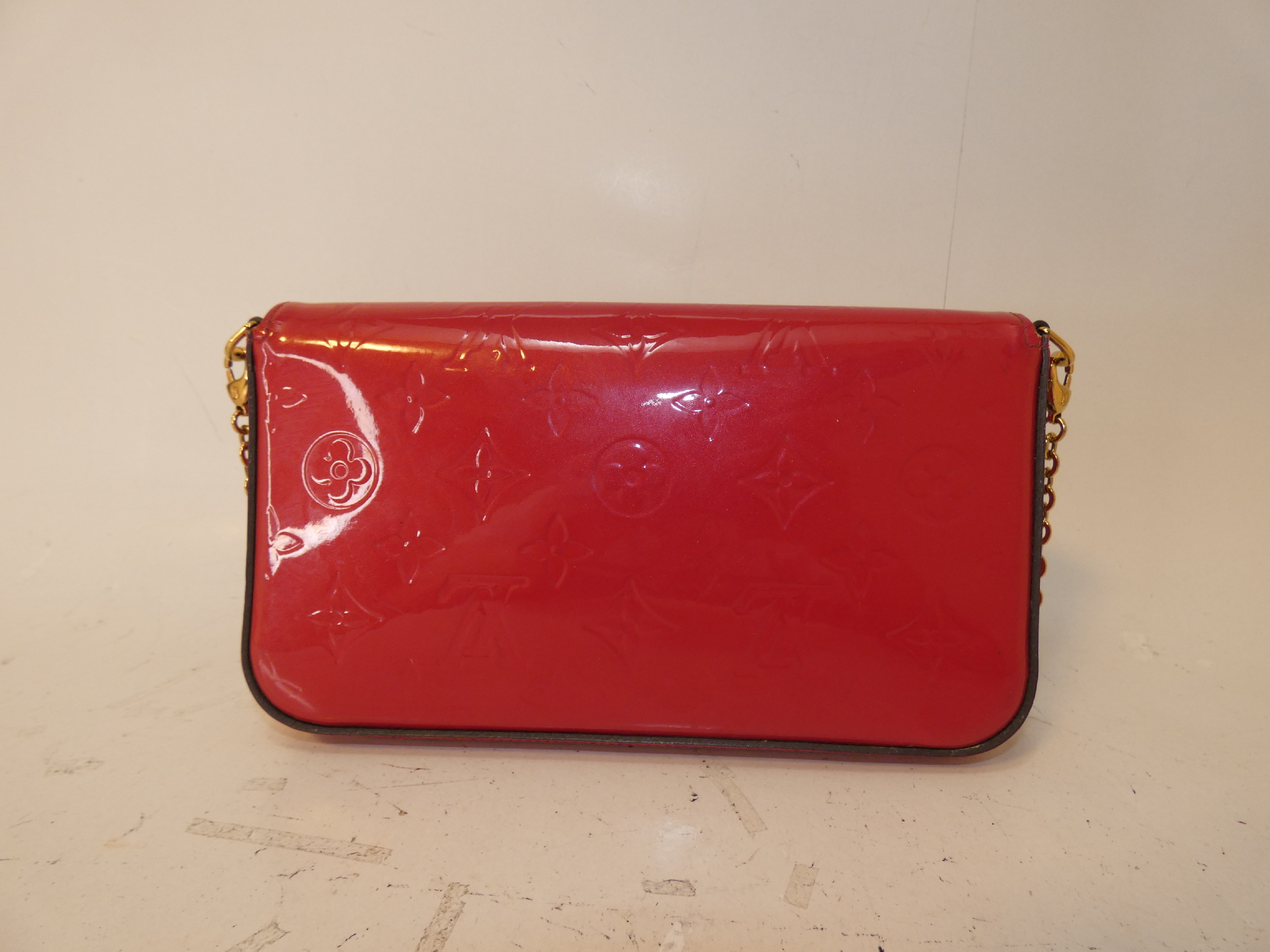 Vernis Monogram Multipochette Chain Shoulder Bag — view 2