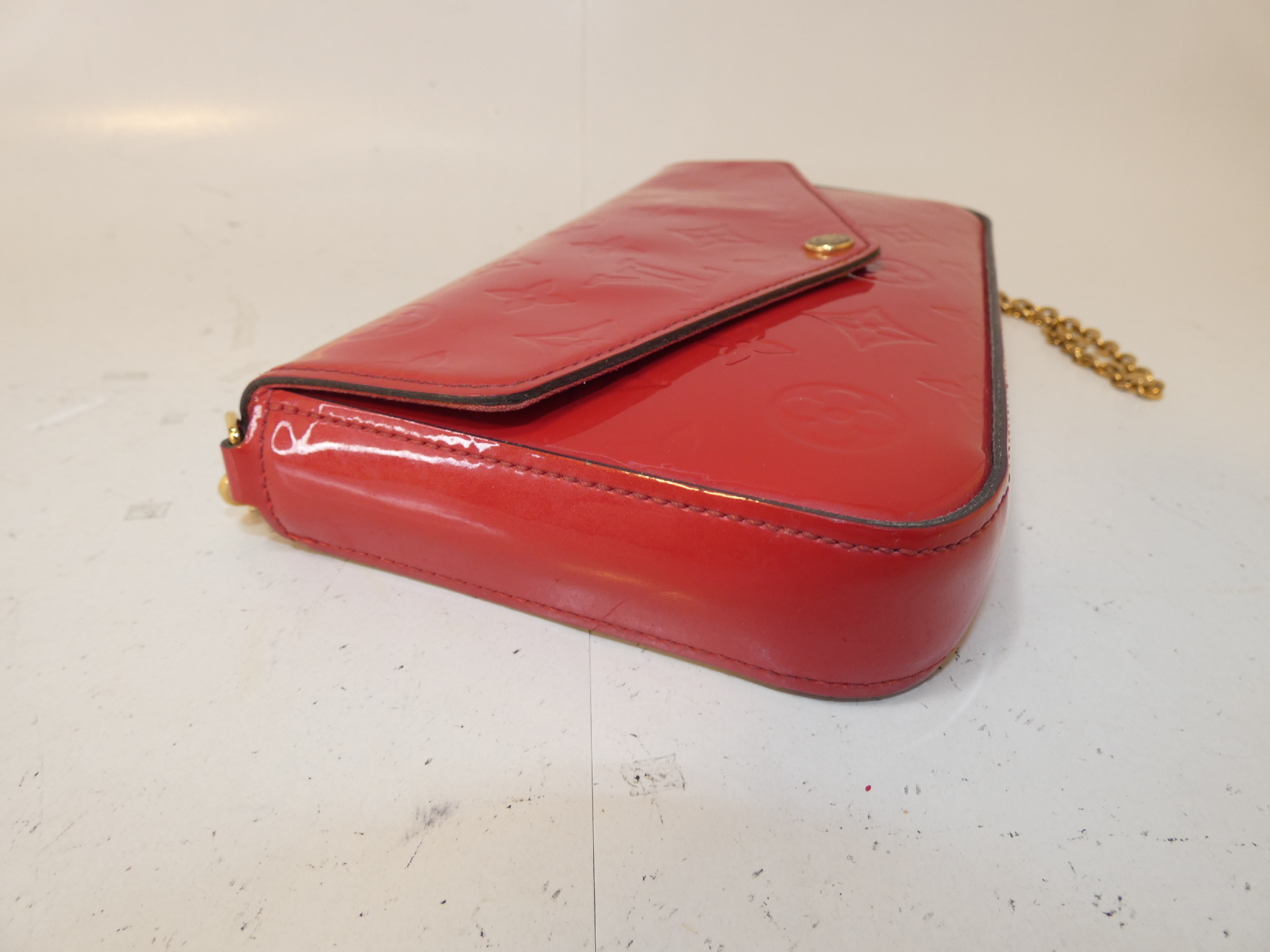 Vernis Monogram Multipochette Chain Shoulder Bag — view 6