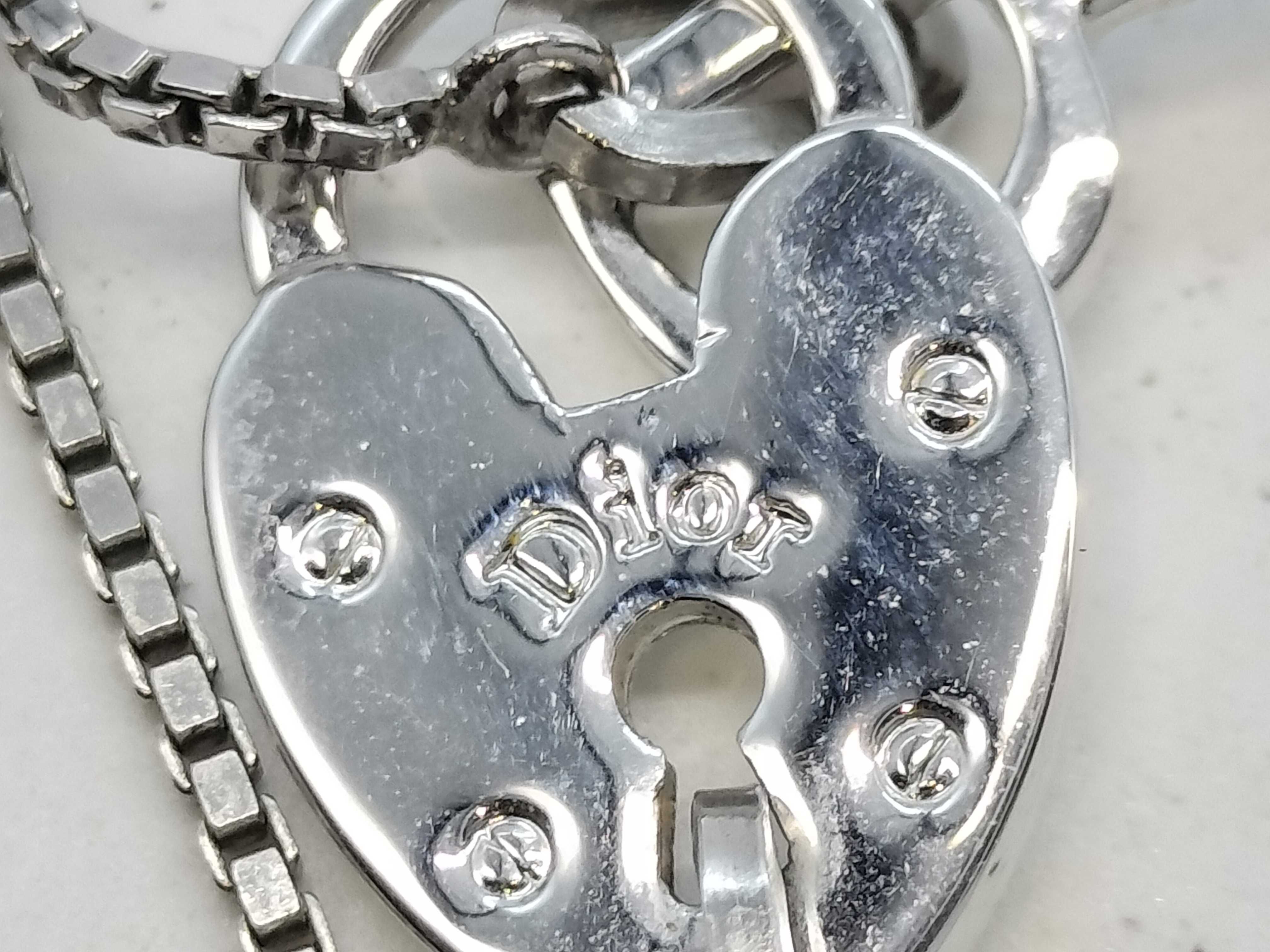 Venetian Chain Canaden Key Heart Necklace — view 2
