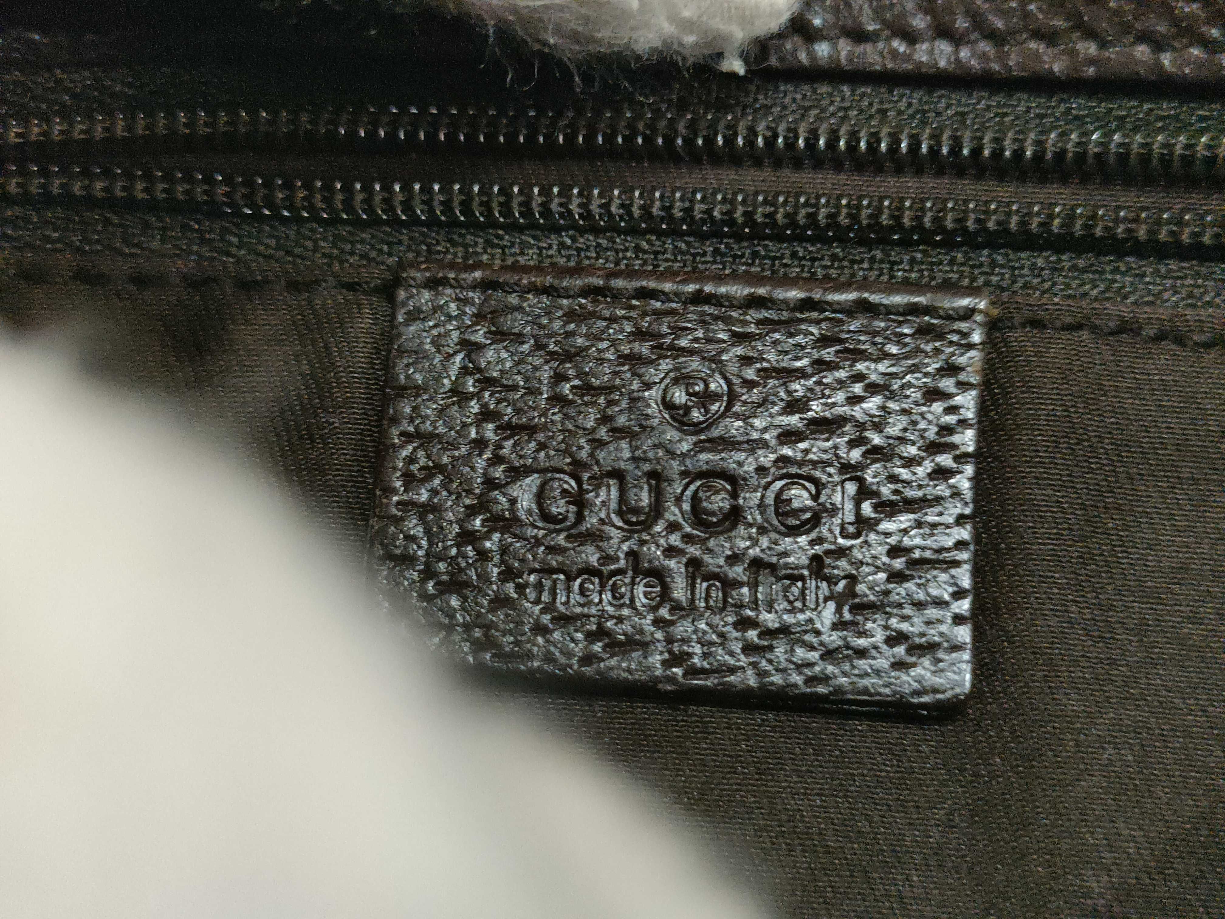 GG Canvas Waist Bag (Brown) — view 14