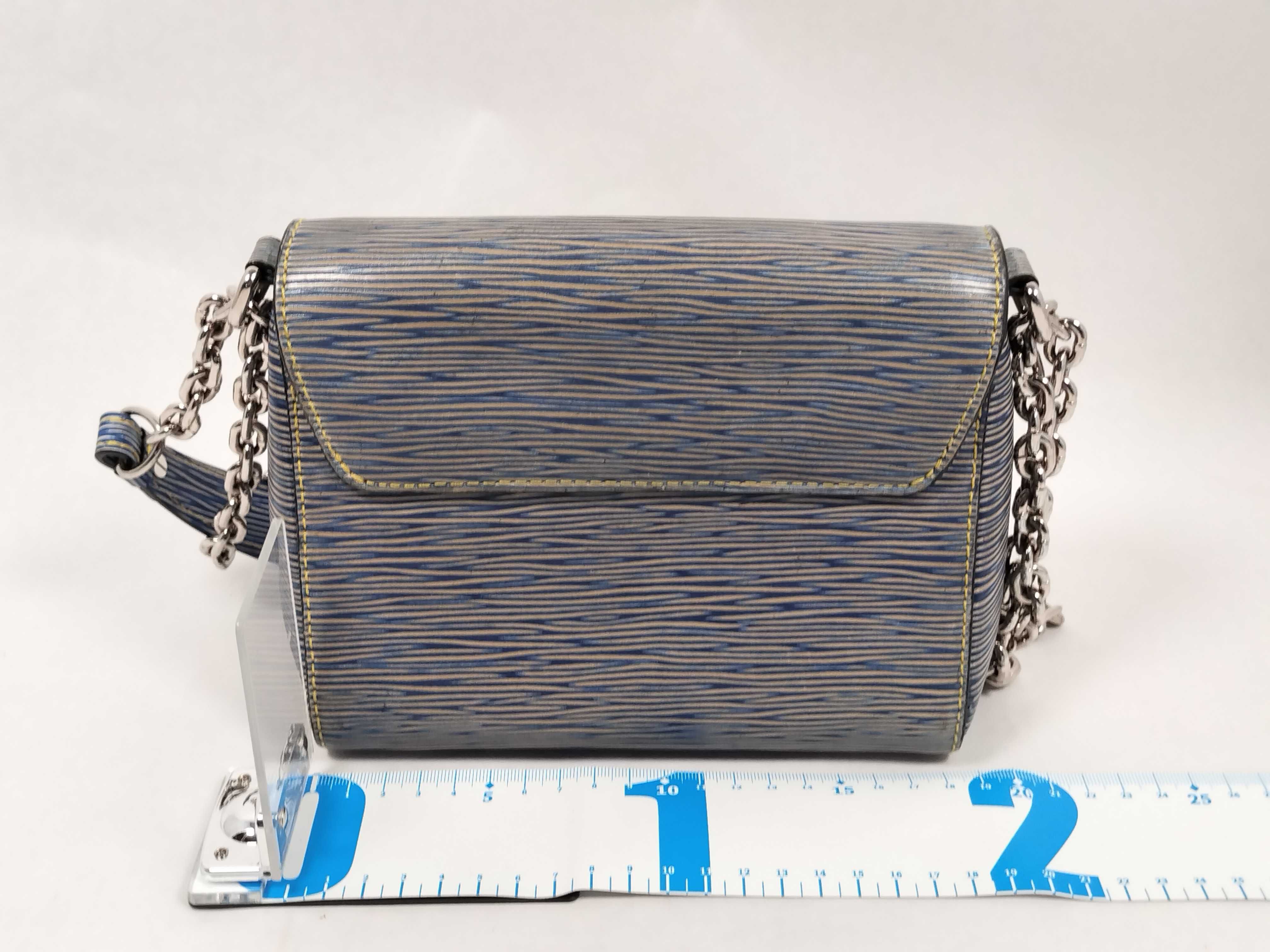 Epi Leather Denim Twist PM Chain Shoulder Bag — view 2