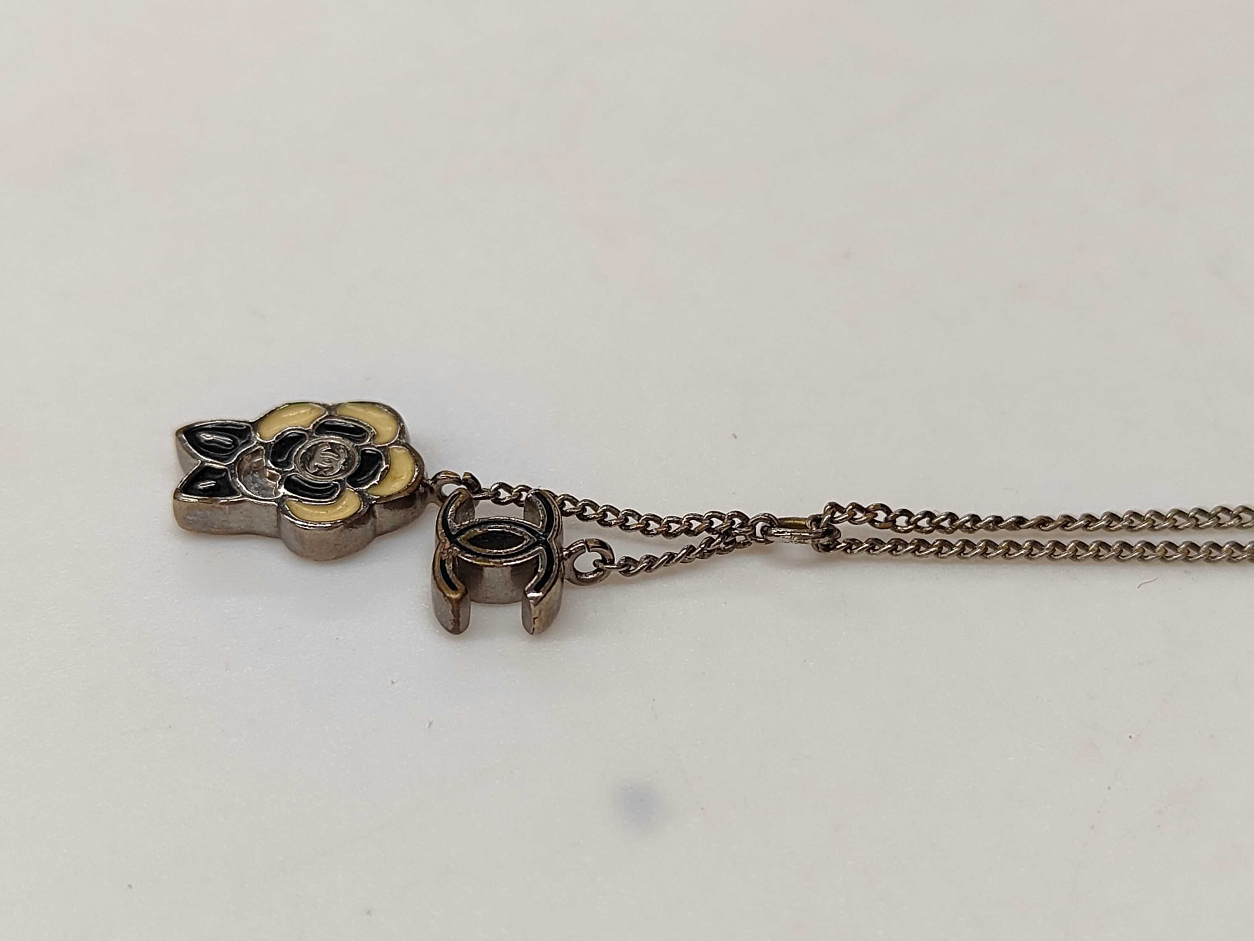 Camellia Necklace, Coco Mark, Silver Necklace — view 2