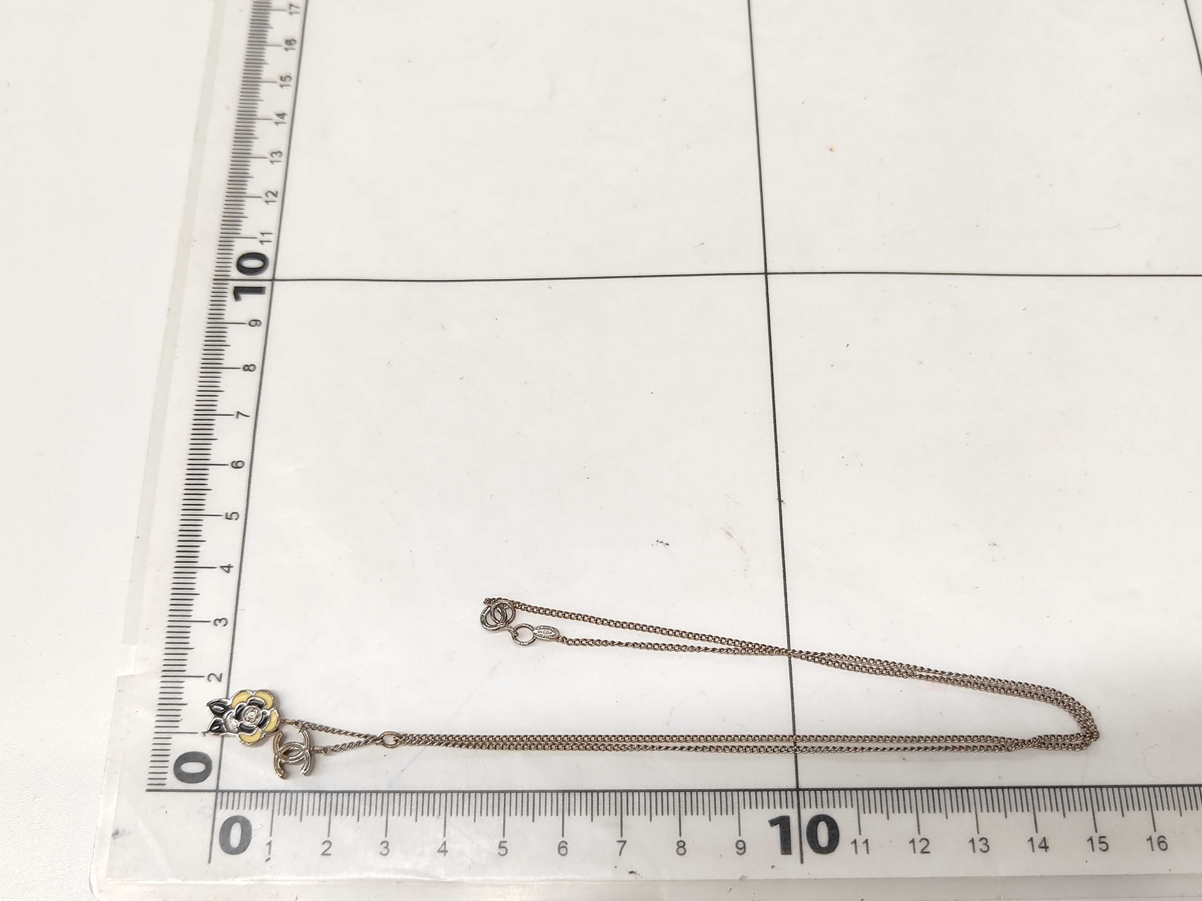 Camellia Necklace, Coco Mark, Silver Necklace — view 7