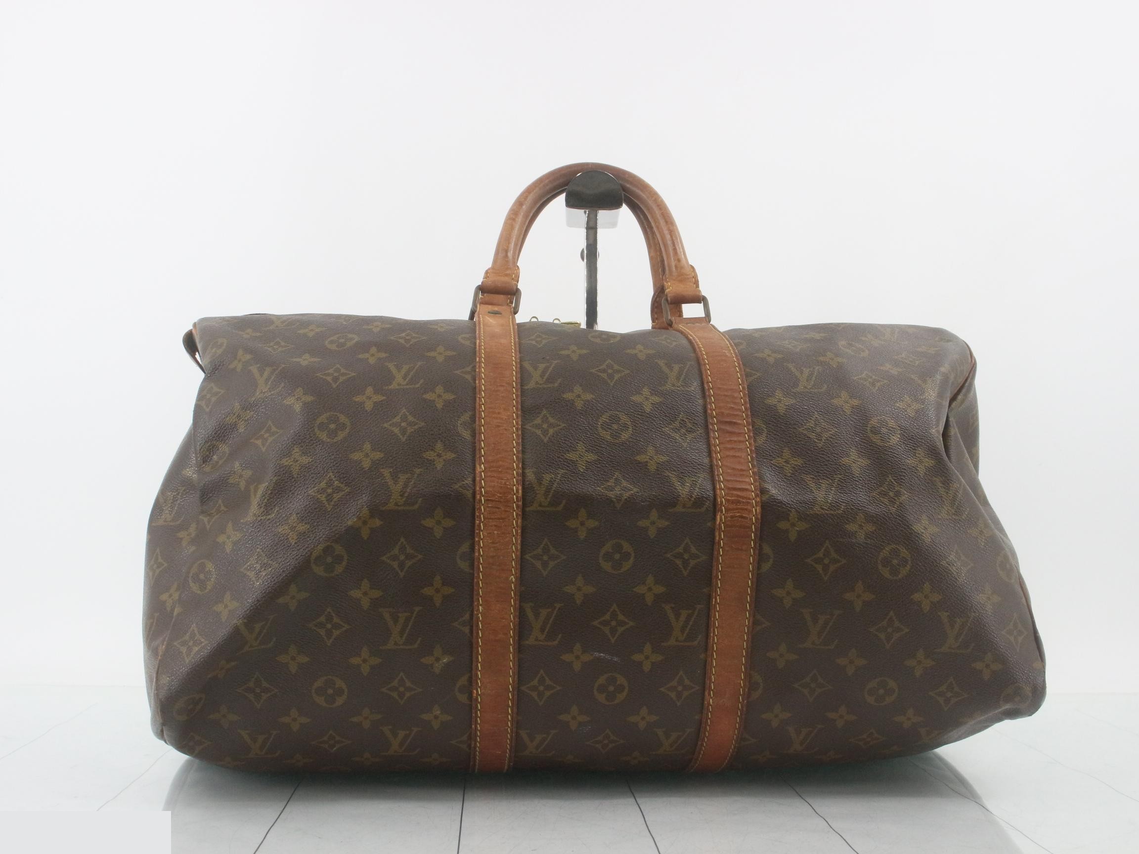 Keepall 50 Monogram Brown Boston Bag