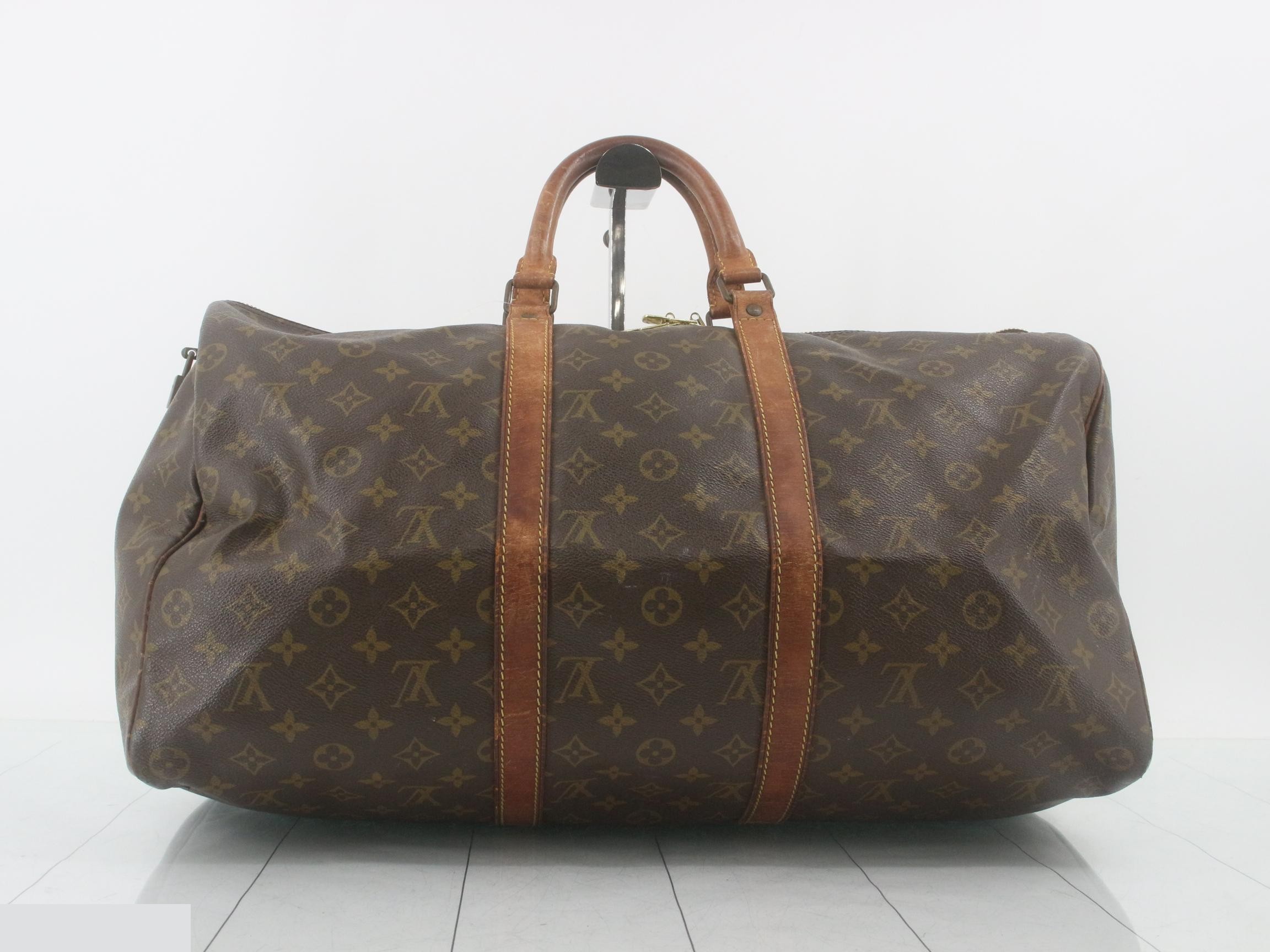 Keepall 50 Monogram Brown Boston Bag — view 2