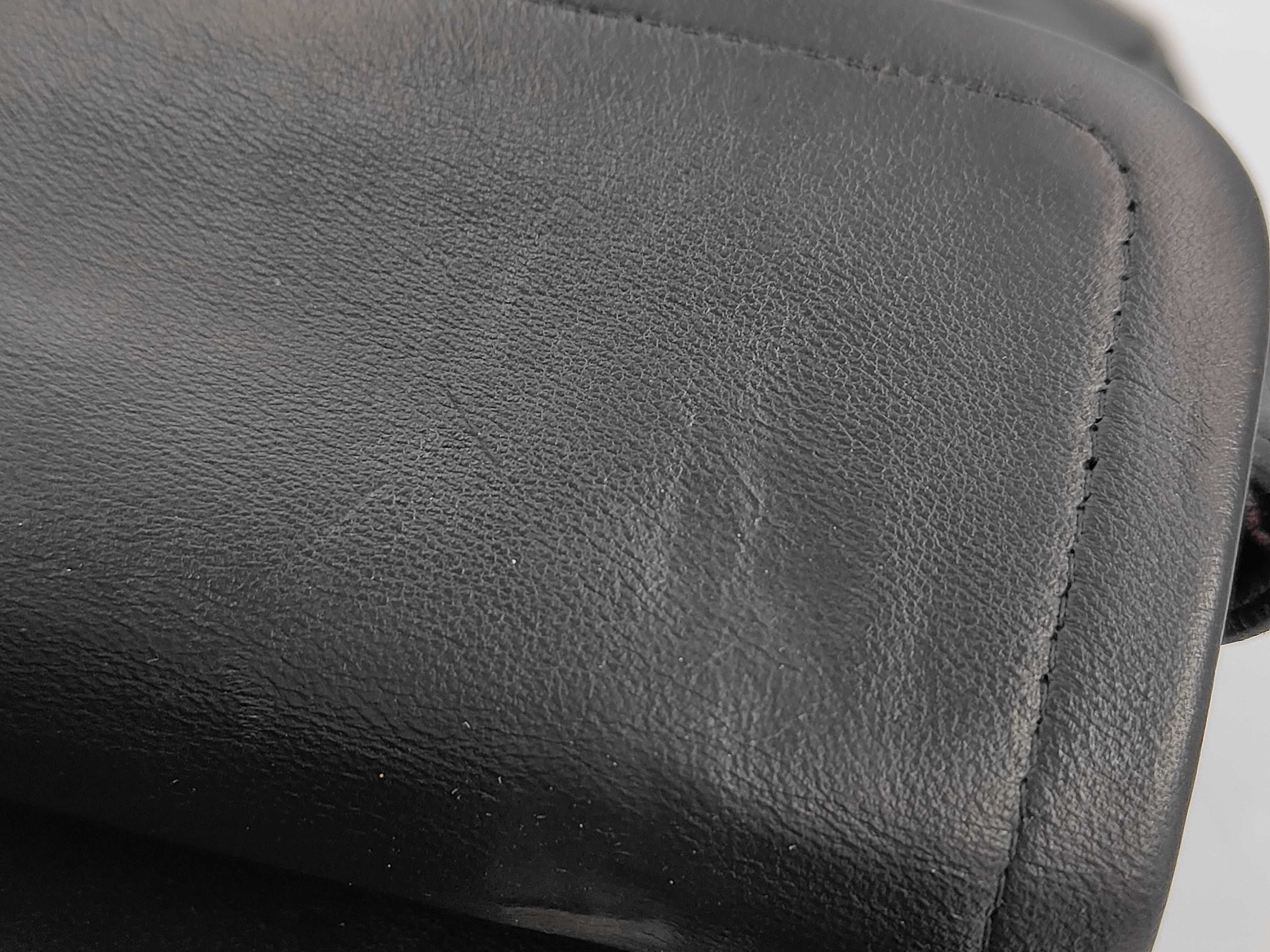 Lambskin Black Gold Shoulder Bag — view 8