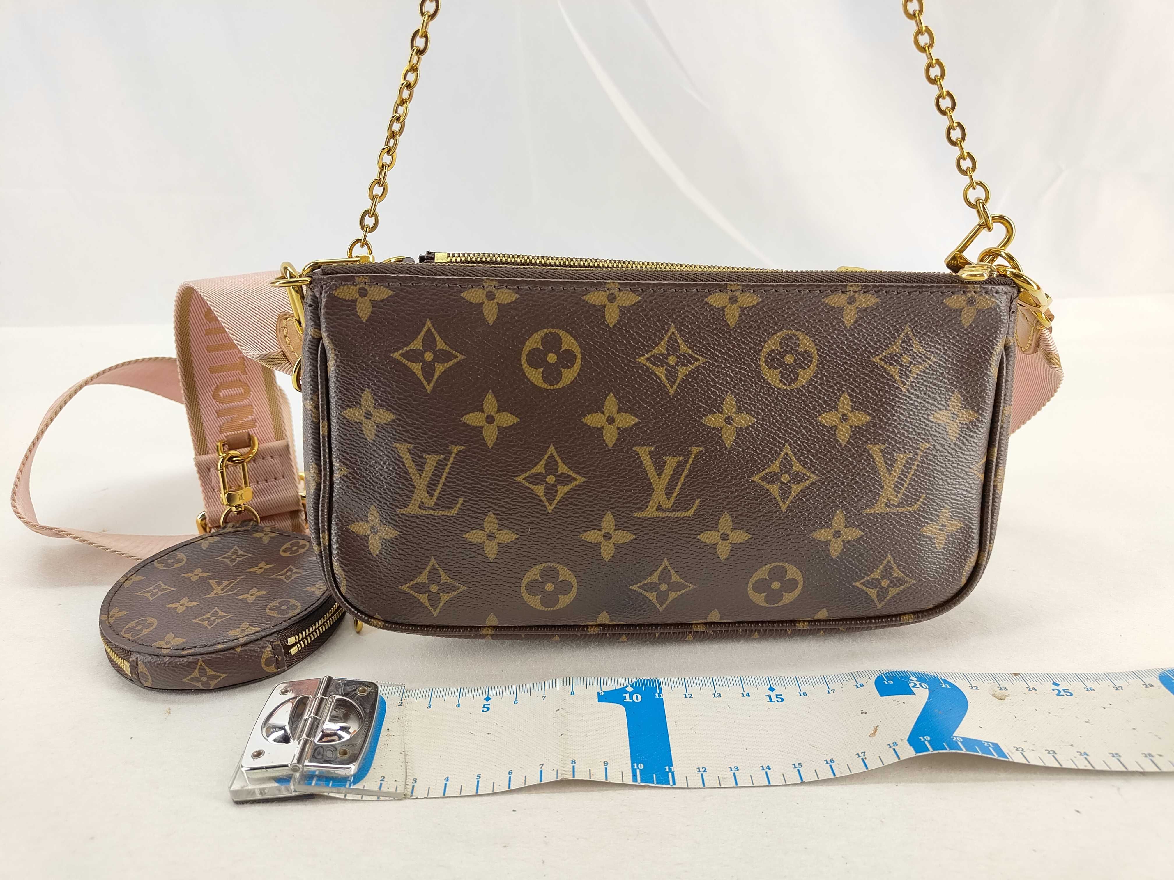 Monogram Louis Vuitton Monogram Multi Pochette Accessoires M44840 SP3260 Shoulder Bag — view 2