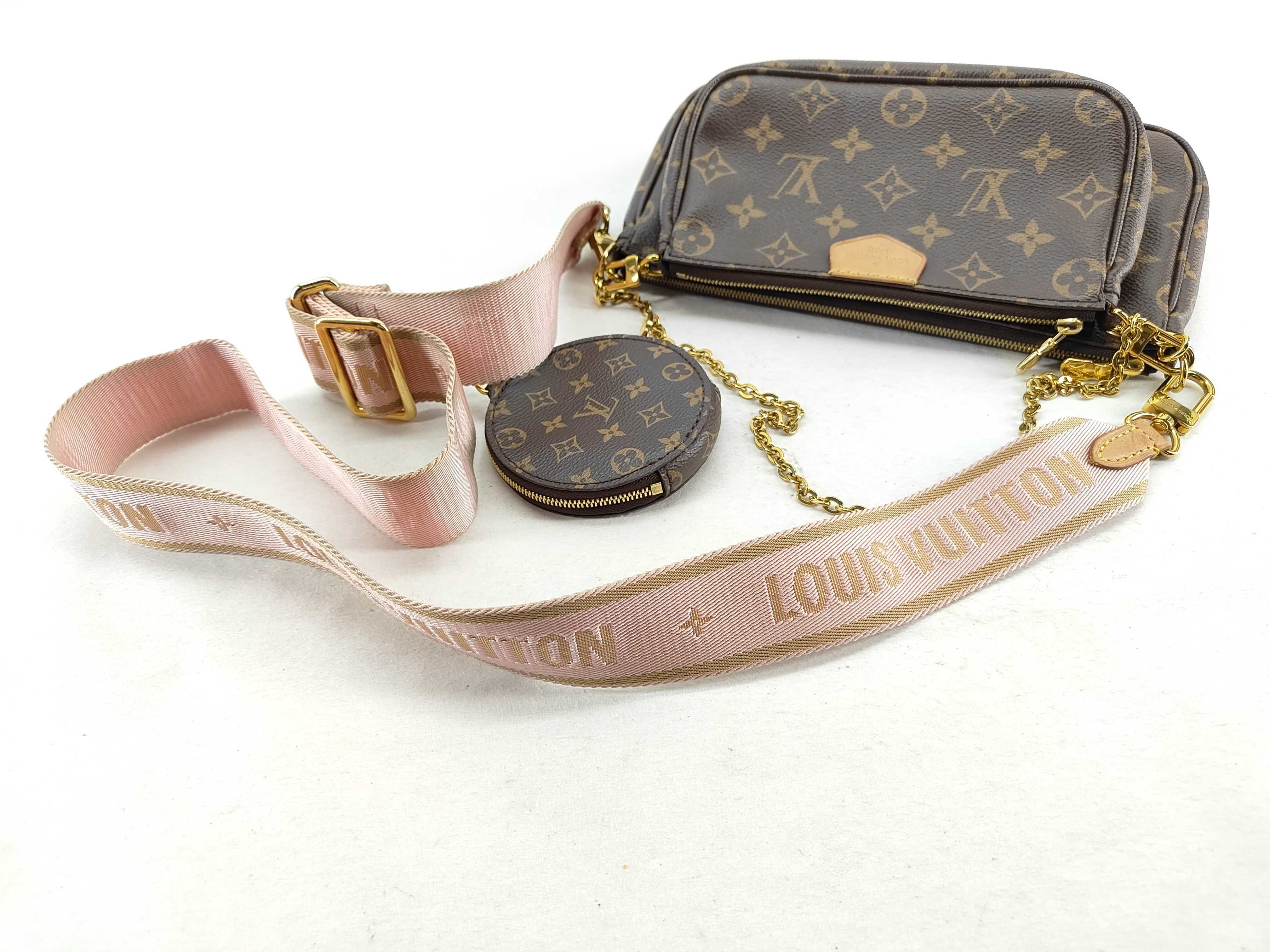 Monogram Louis Vuitton Monogram Multi Pochette Accessoires M44840 SP3260 Shoulder Bag — view 4