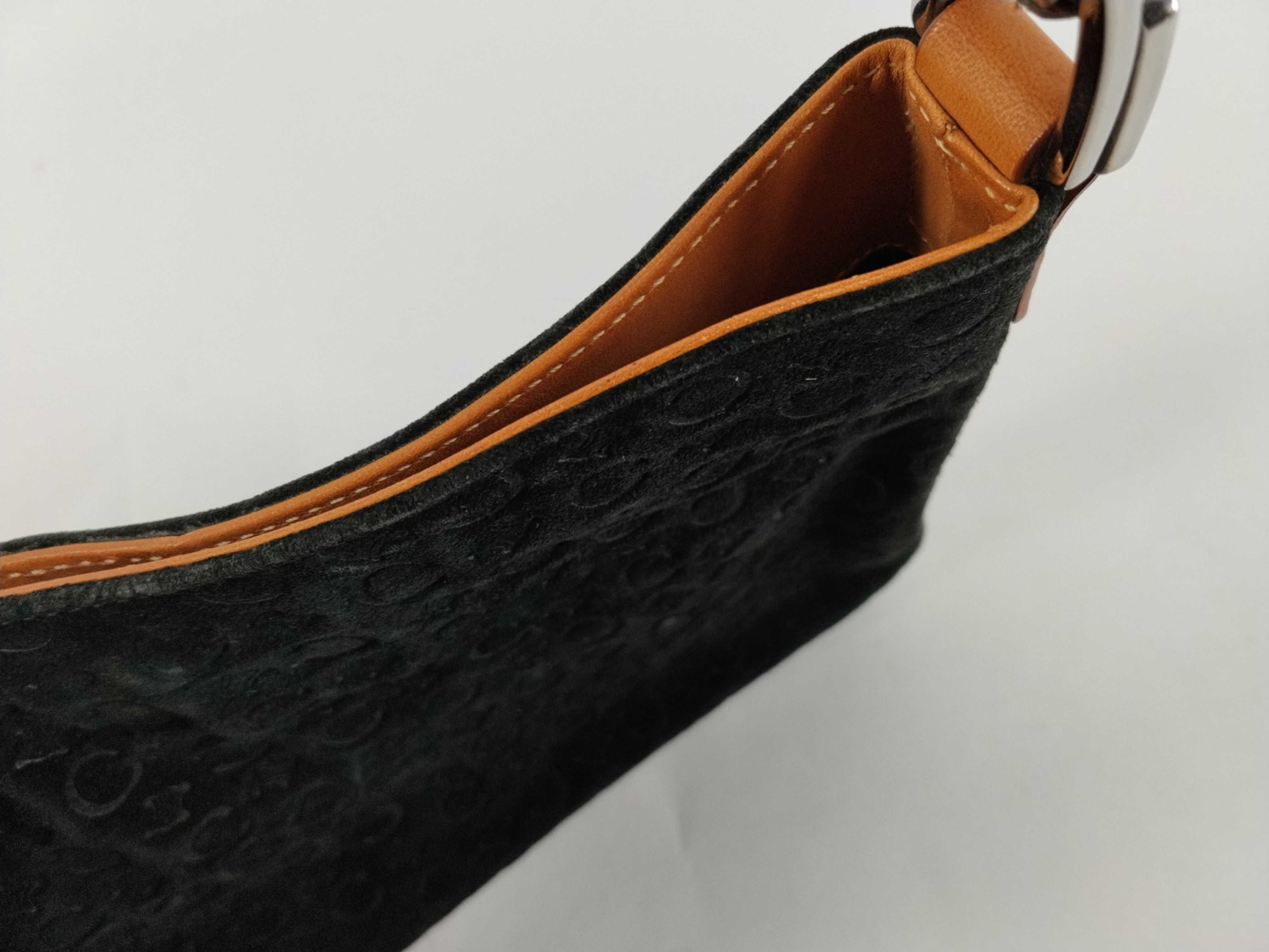 Suede Macadam Leather Black One-Shoulder Bag — view 8