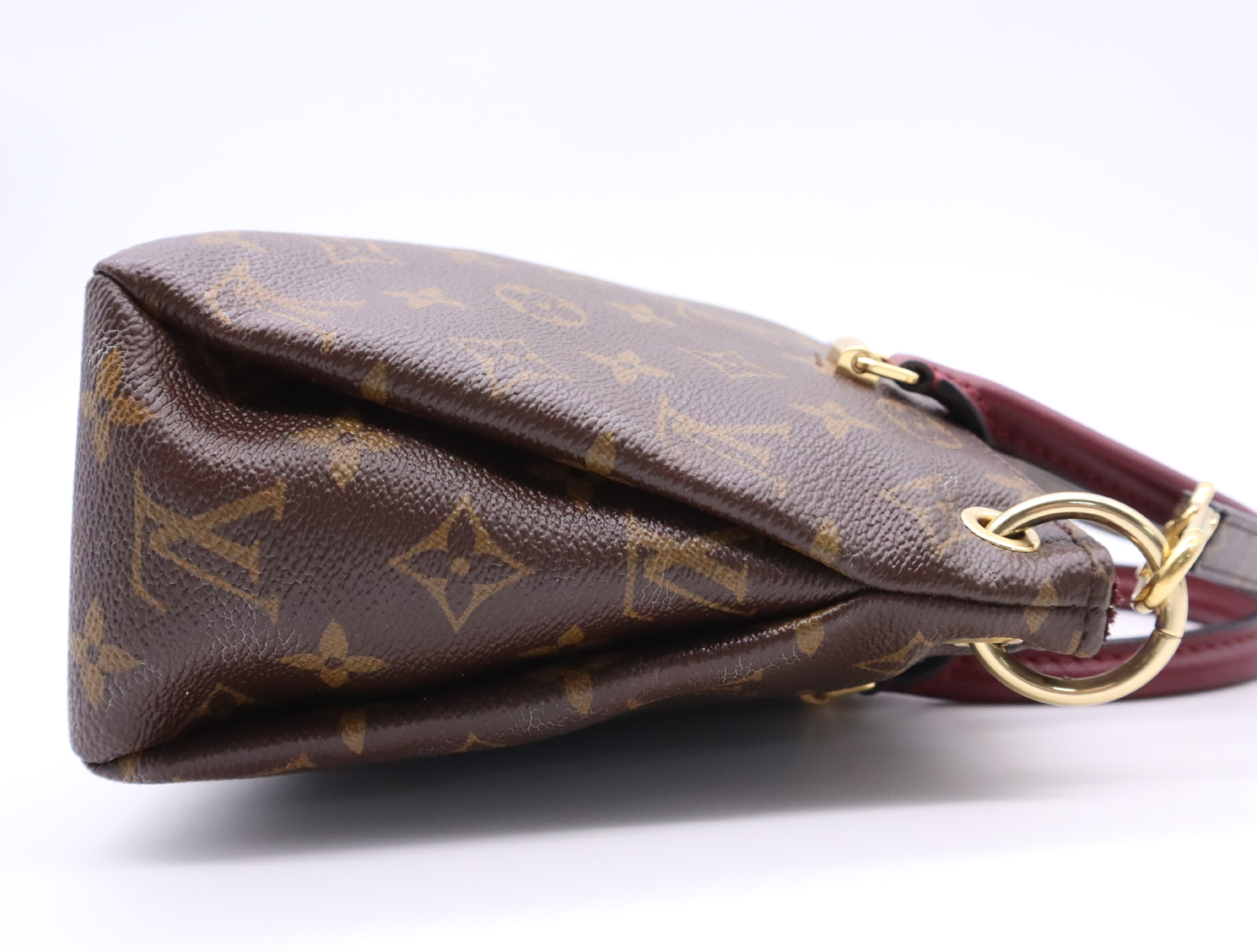 M42961 Monogram Pallas BB Raisin Handbag with Shoulder Strap — view 5