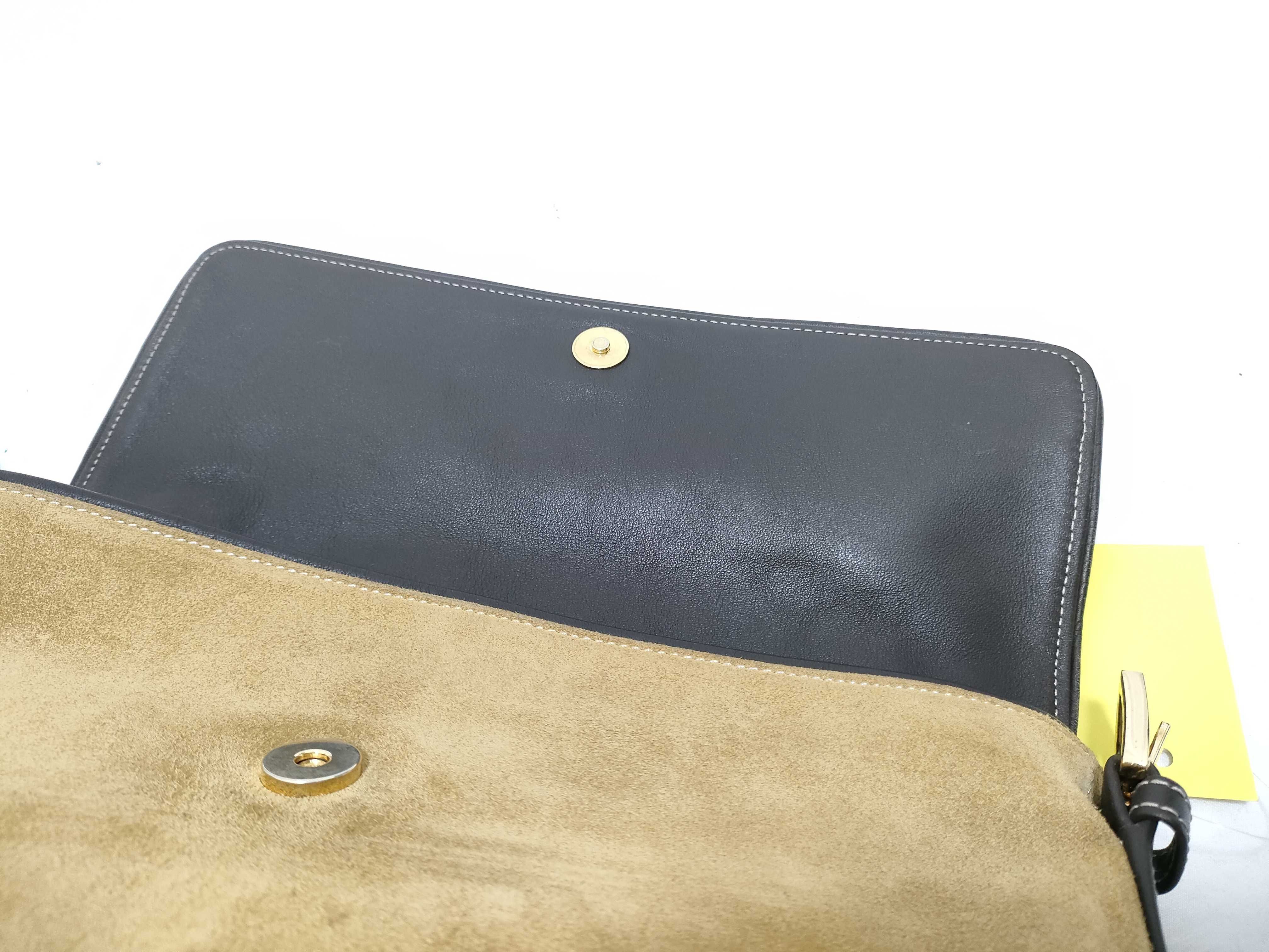 Anagram Suede Shoulder Bag — view 5