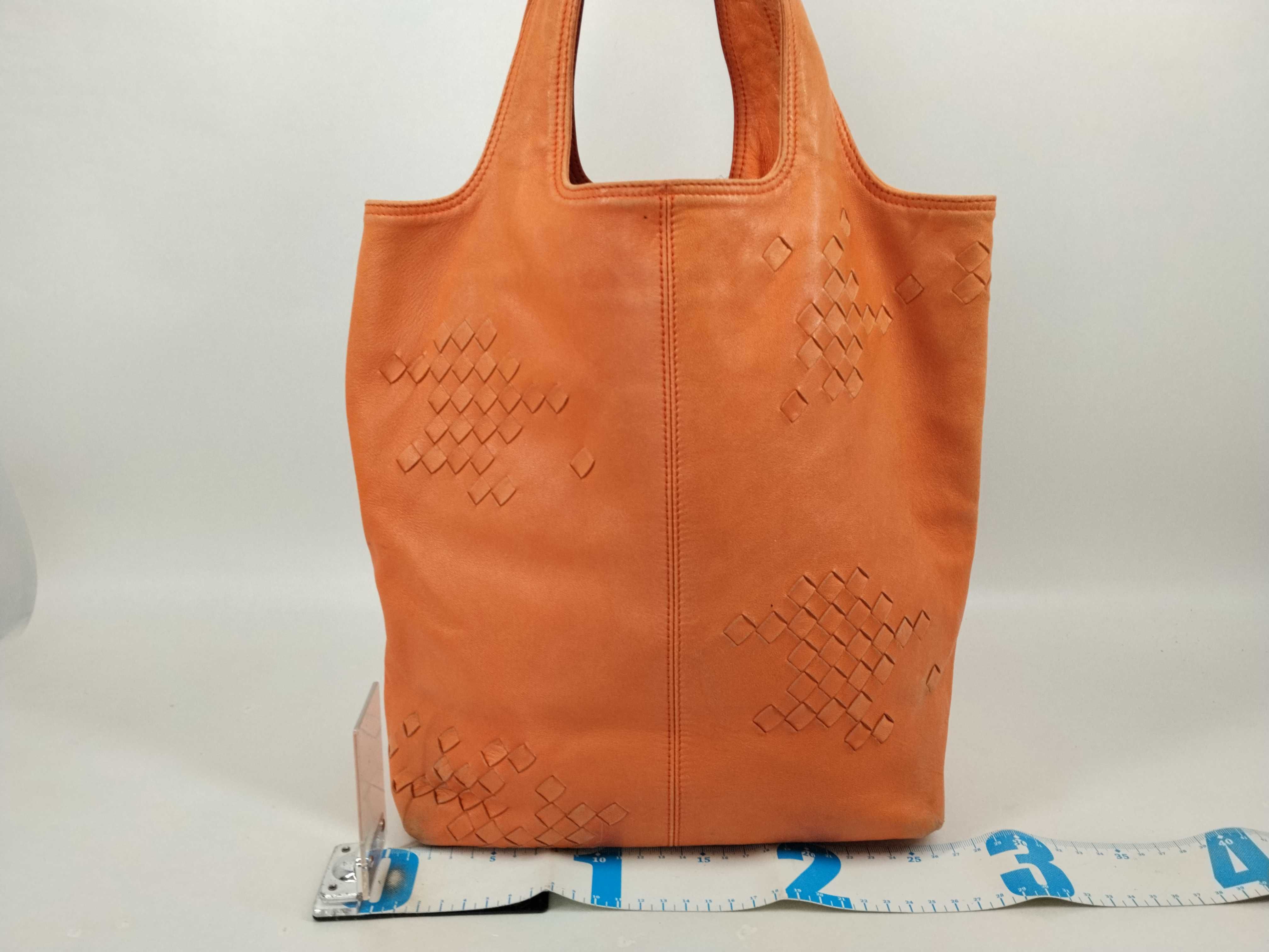 Intrecciato Leather Mini Tote Bag — view 2
