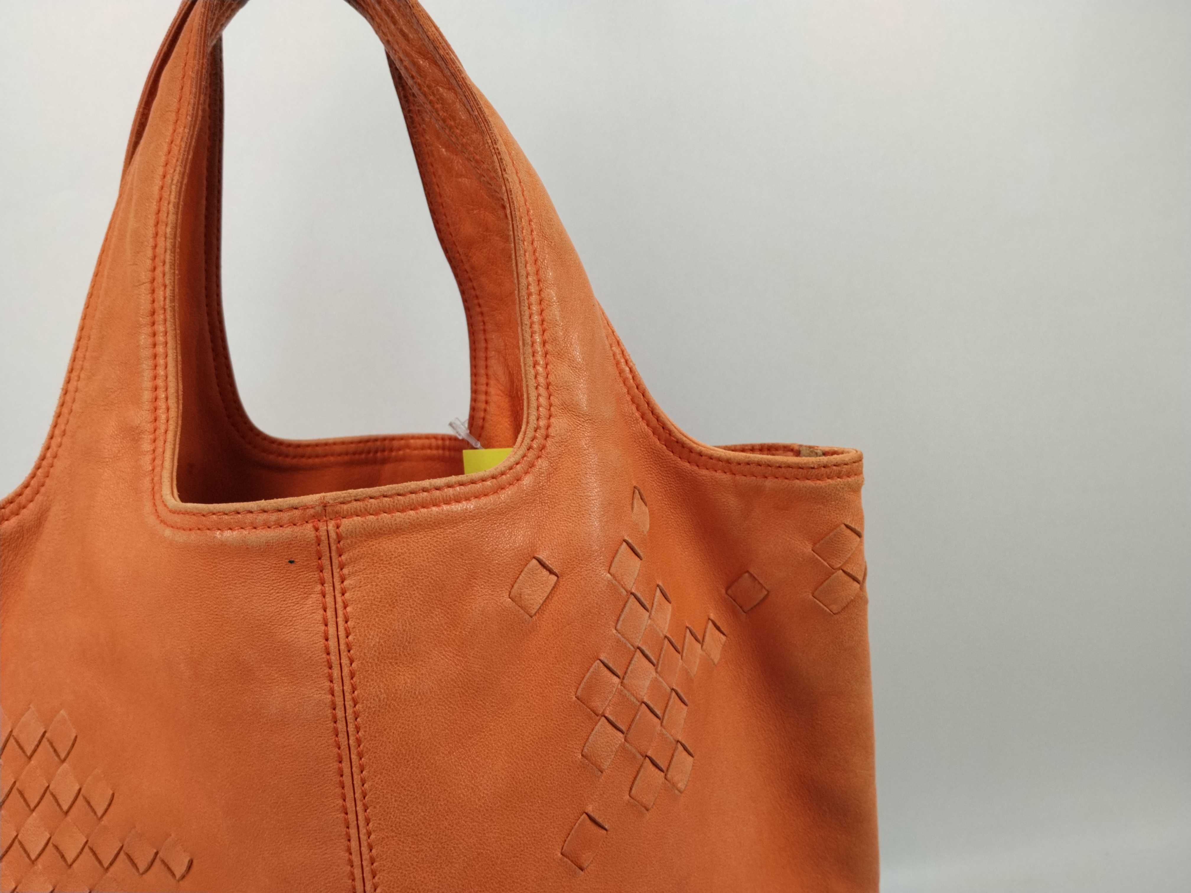 Intrecciato Leather Mini Tote Bag — view 3
