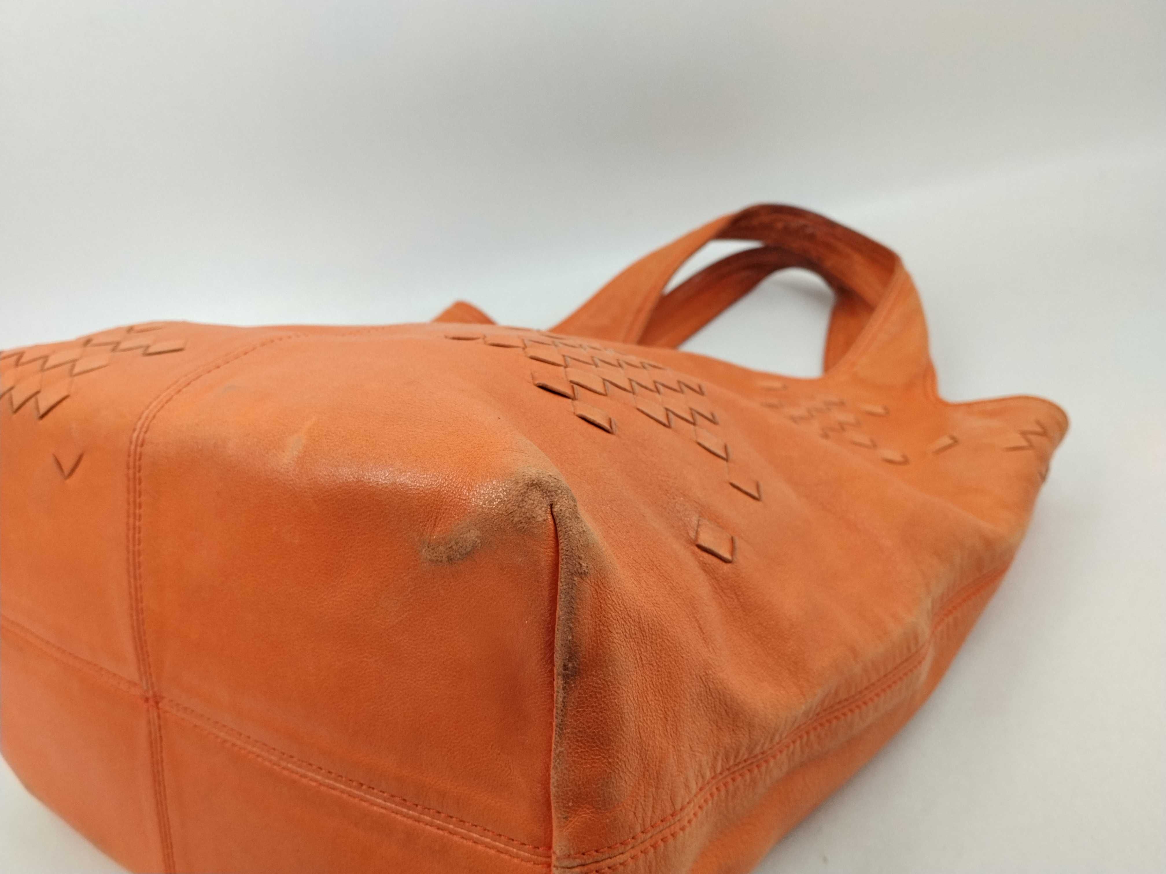 Intrecciato Leather Mini Tote Bag — view 6
