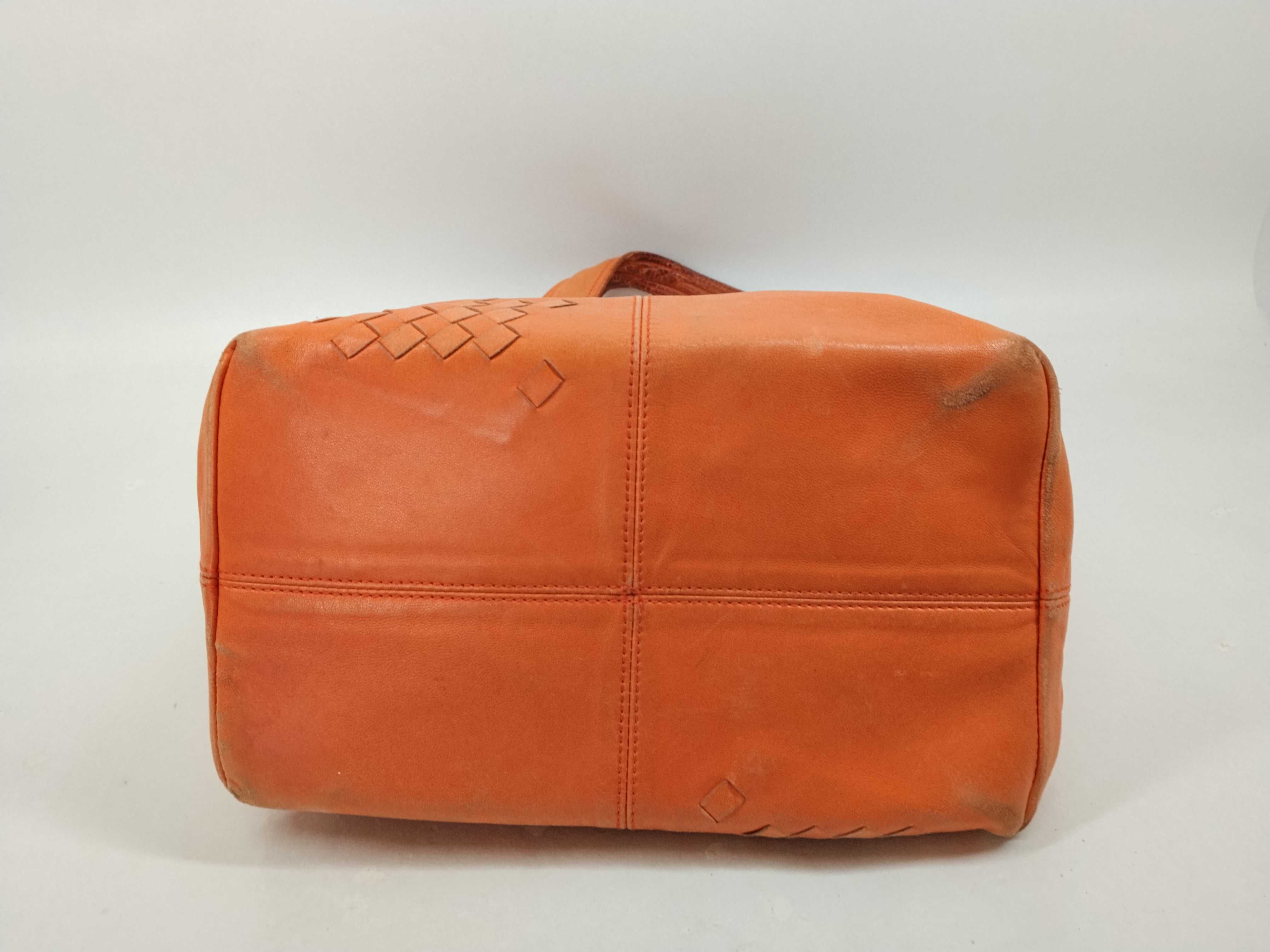 Intrecciato Leather Mini Tote Bag — view 7