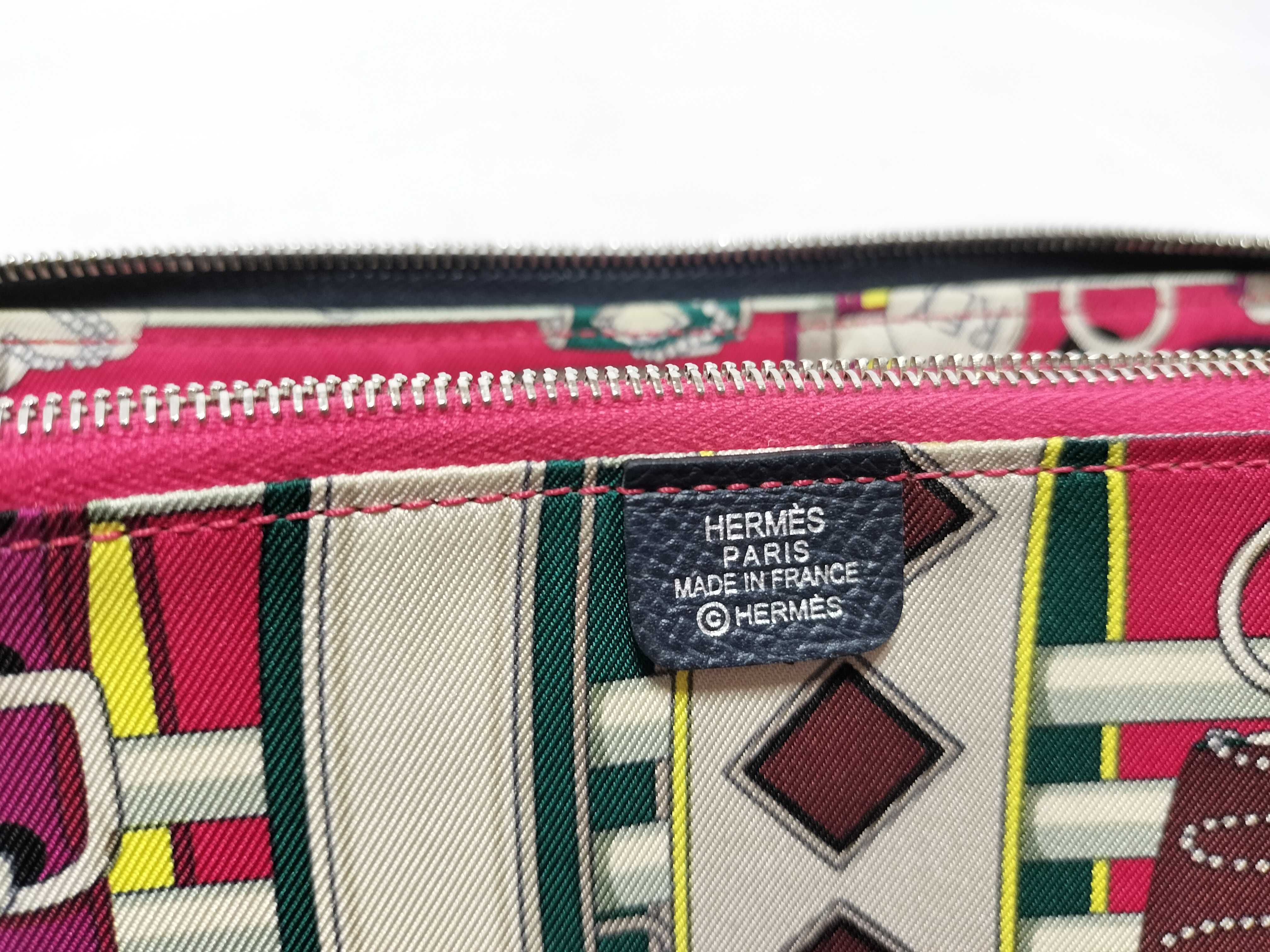 Azap Long Silk In Wallet, Veau Epsom Leather, Black, A Stamp — view 11