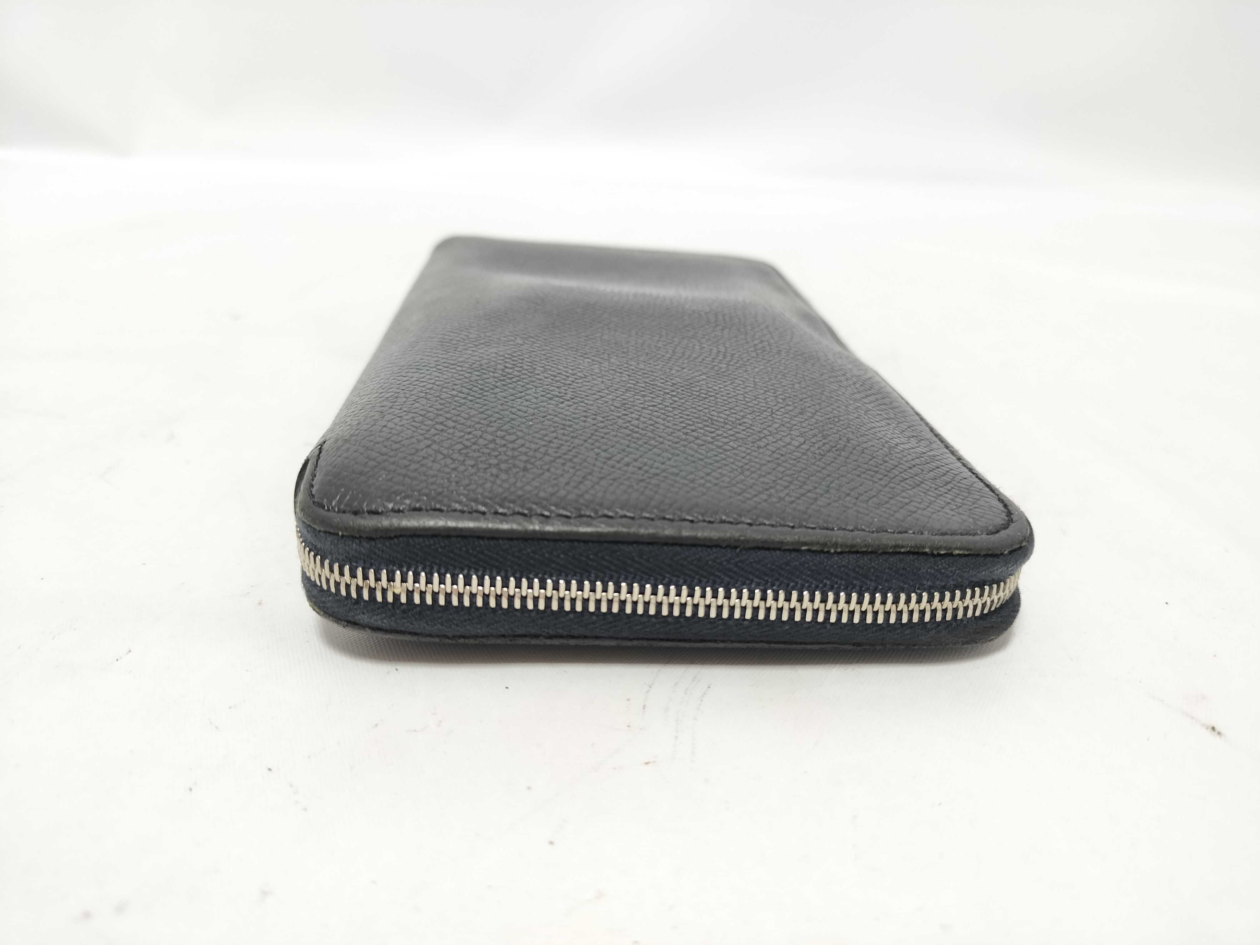 Azap Long Silk In Wallet, Veau Epsom Leather, Black, A Stamp — view 4