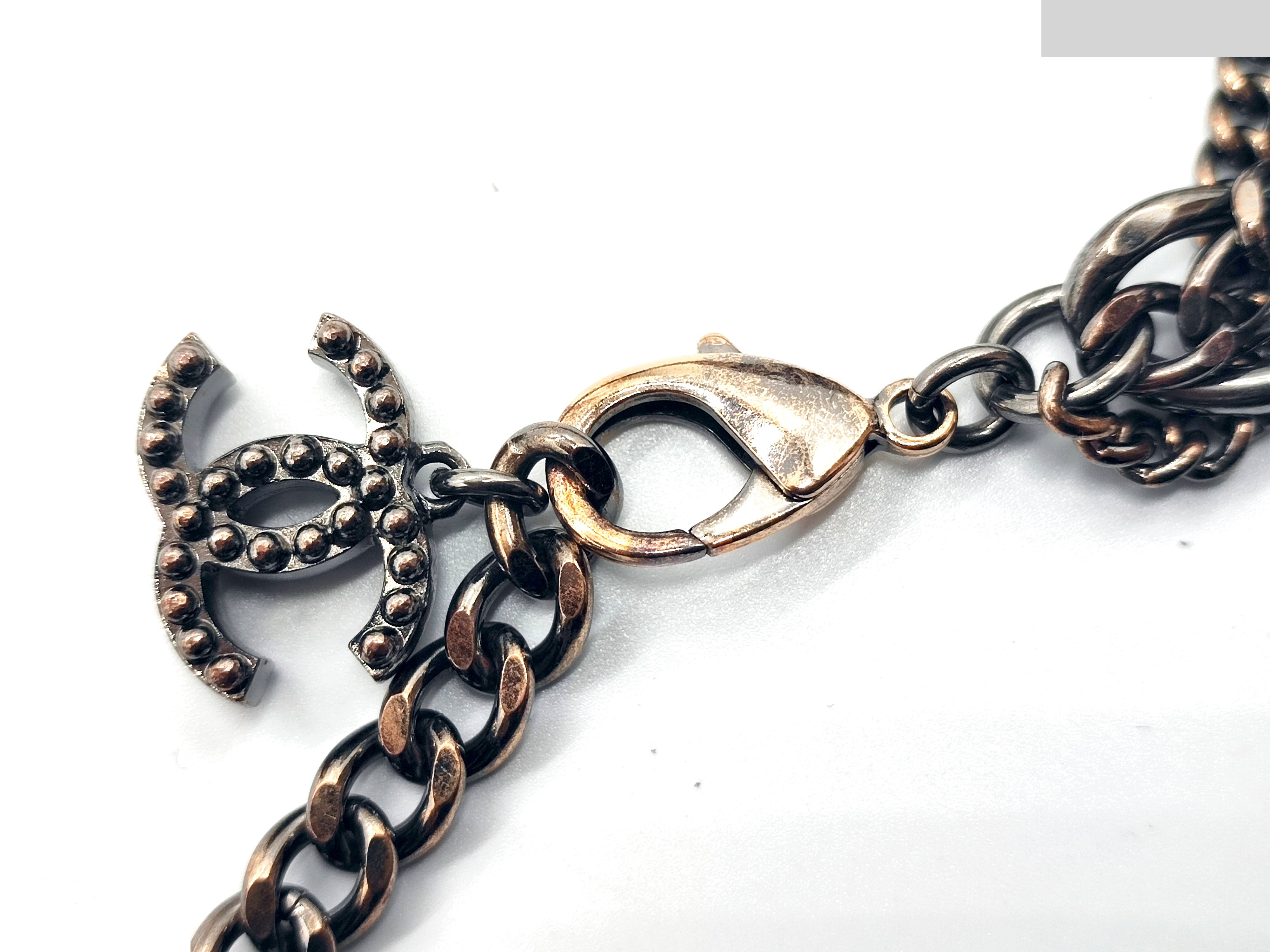 Coco Mark Big Long Necklace 03P, Total Length Approx. 94cm — view 12