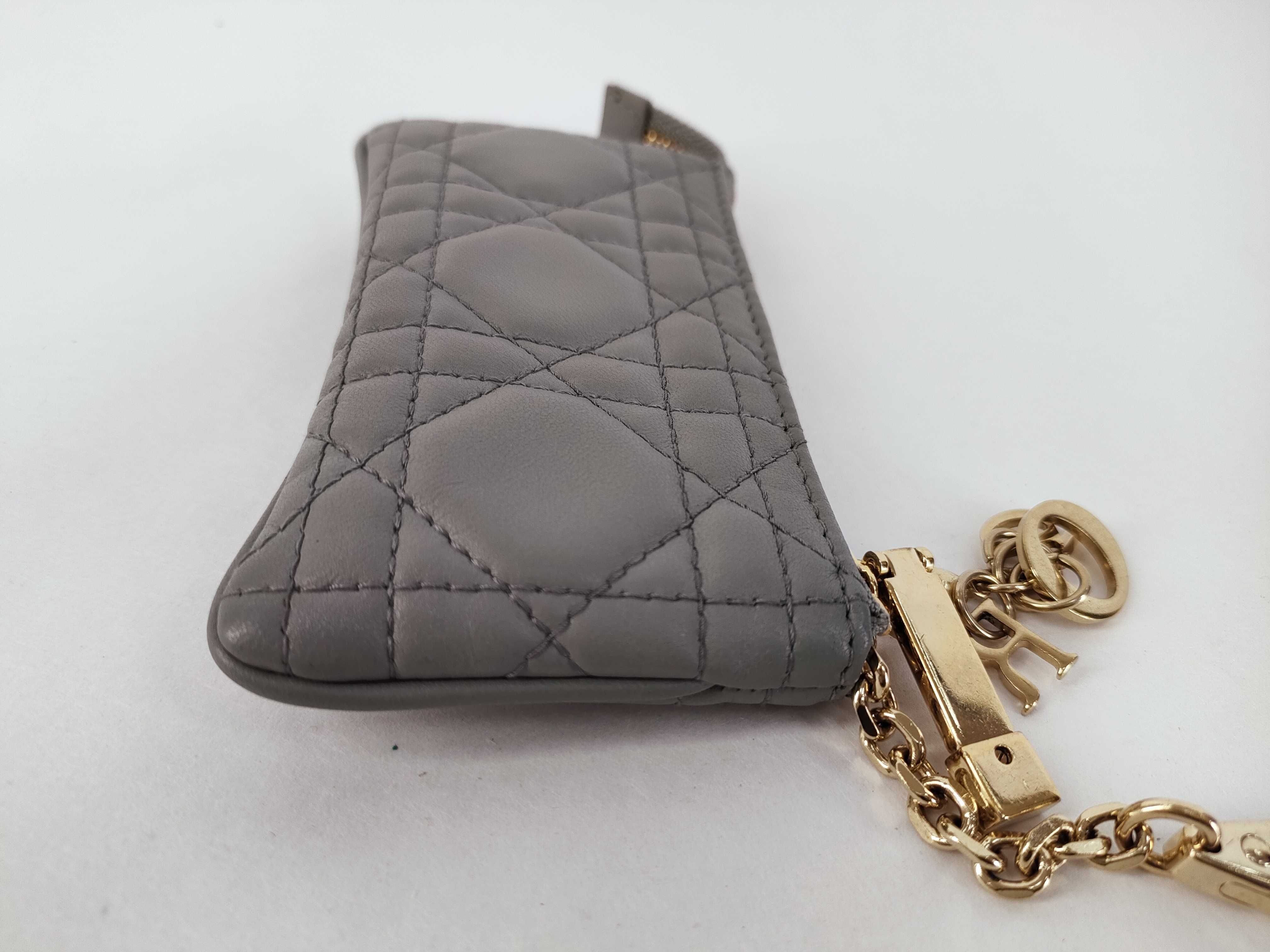Cannage Grey Coin Case — view 5