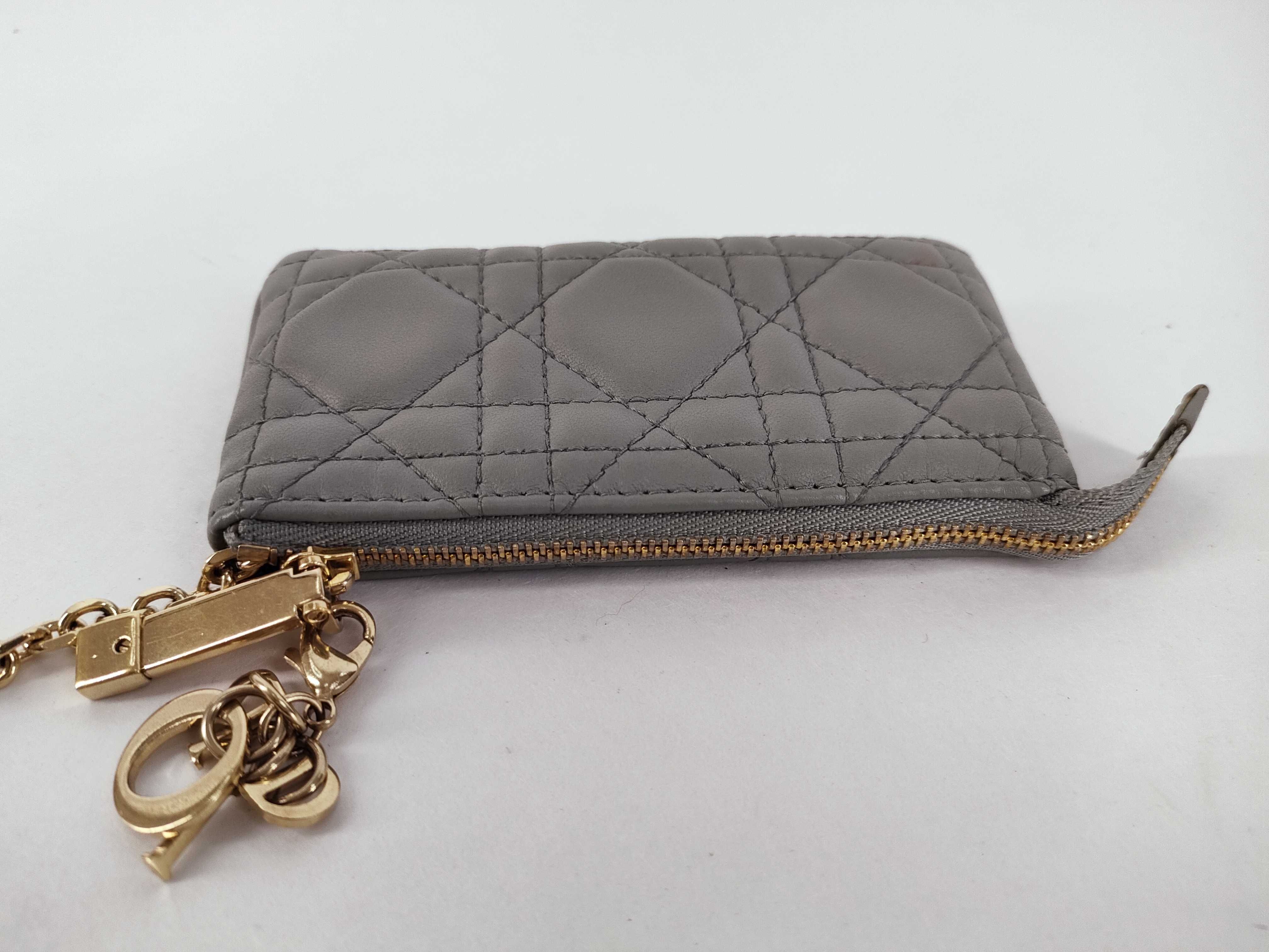 Cannage Grey Coin Case — view 6