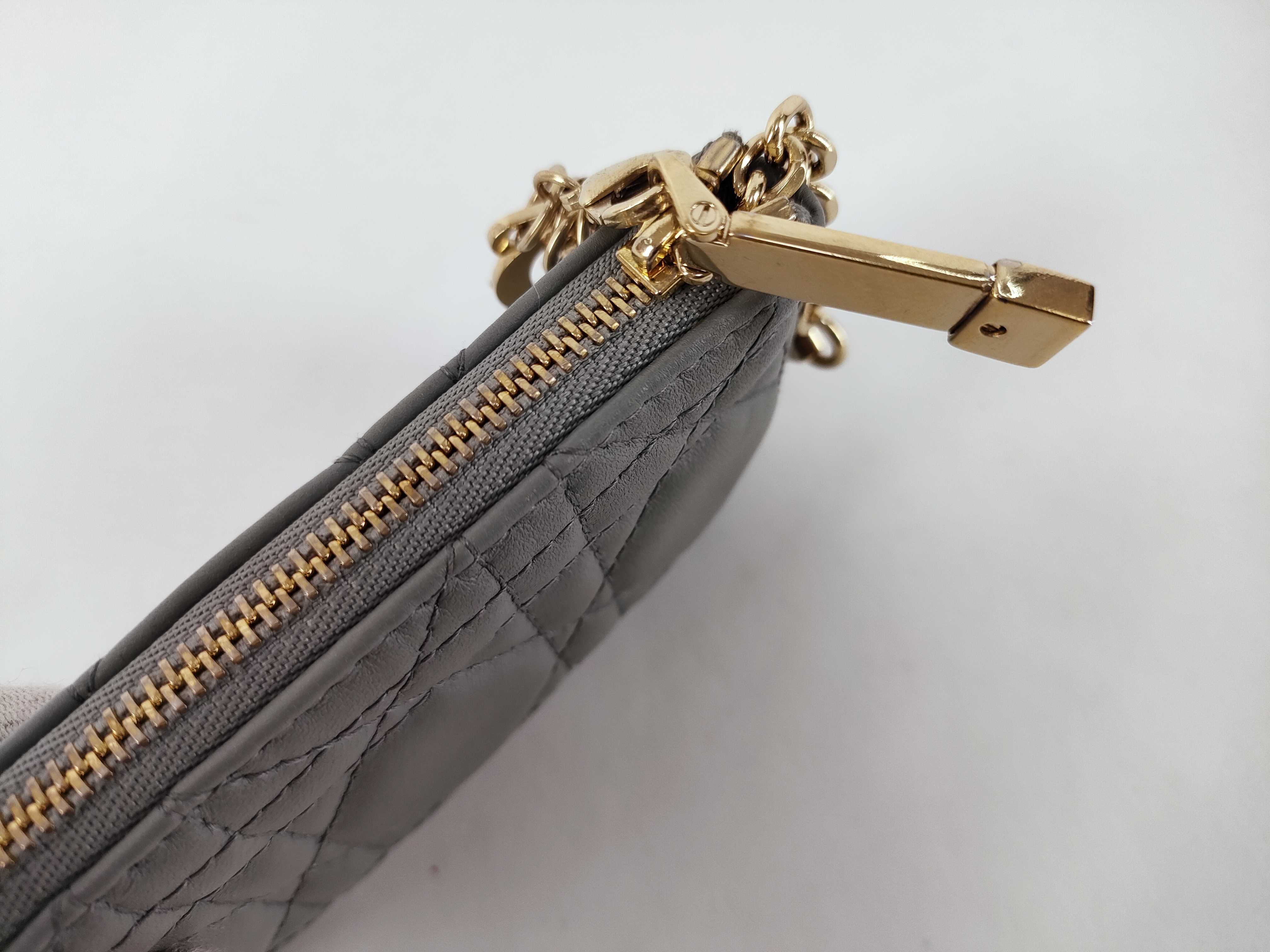 Cannage Grey Coin Case — view 8