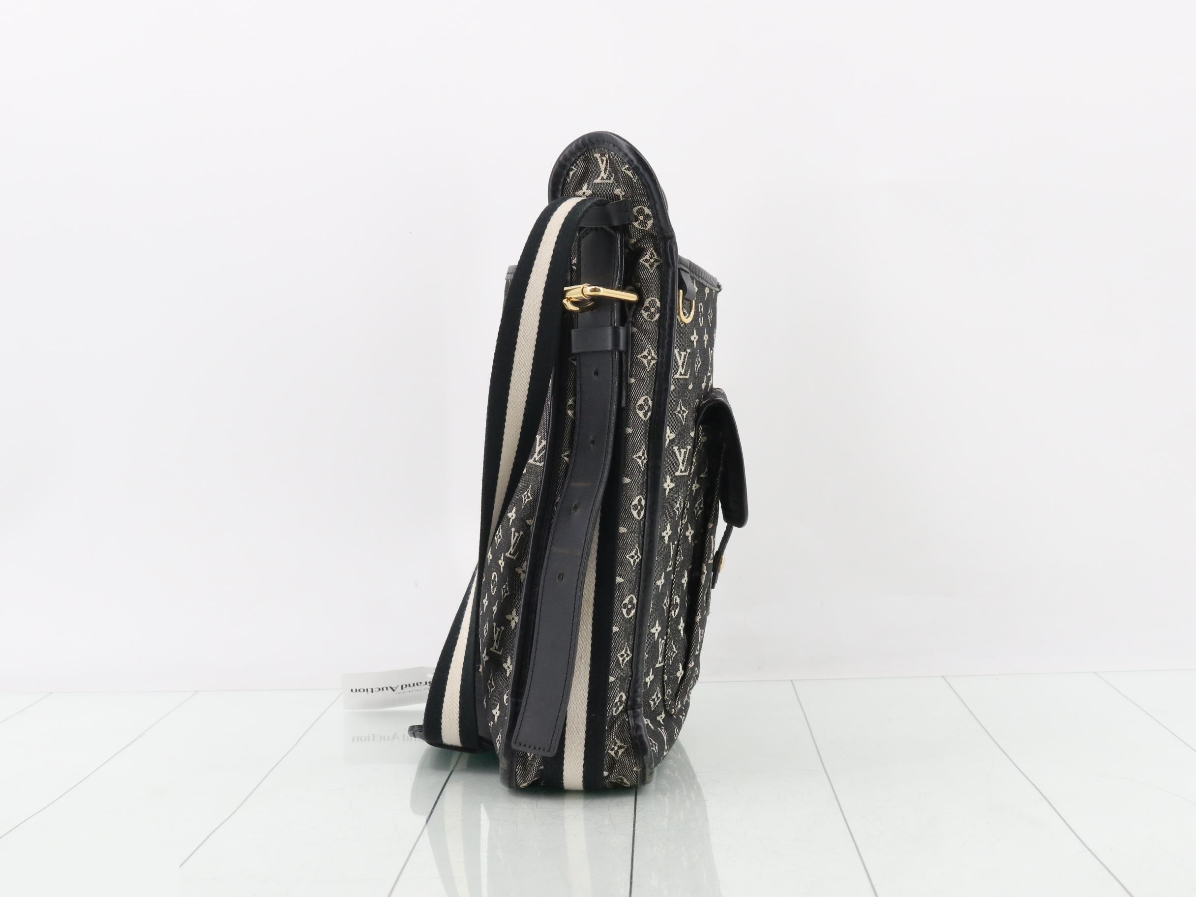 Besace Marie-Kate Monogram Mini Noir Canvas — view 4