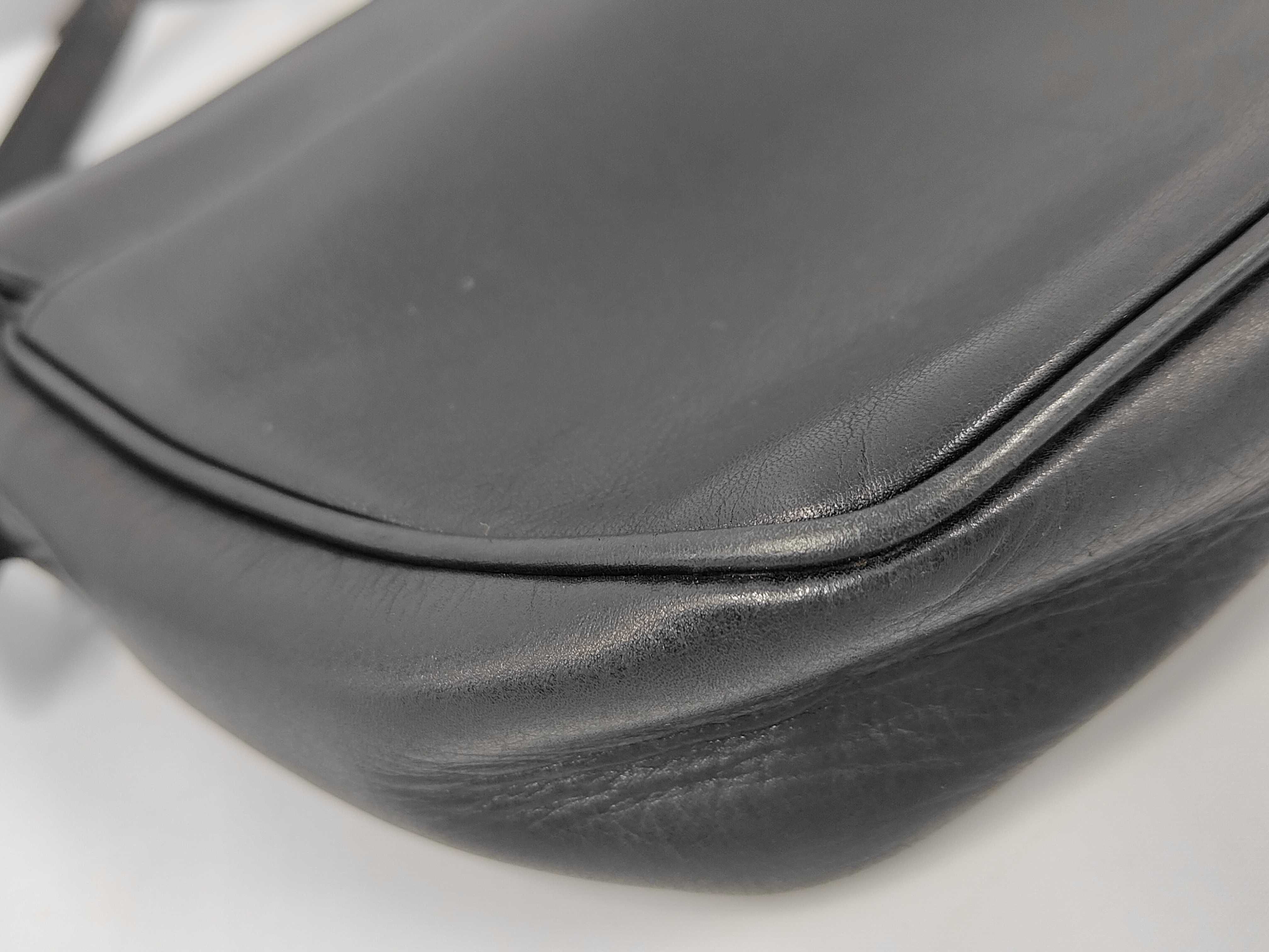 Triomphe Leather Shoulder Bag — view 4